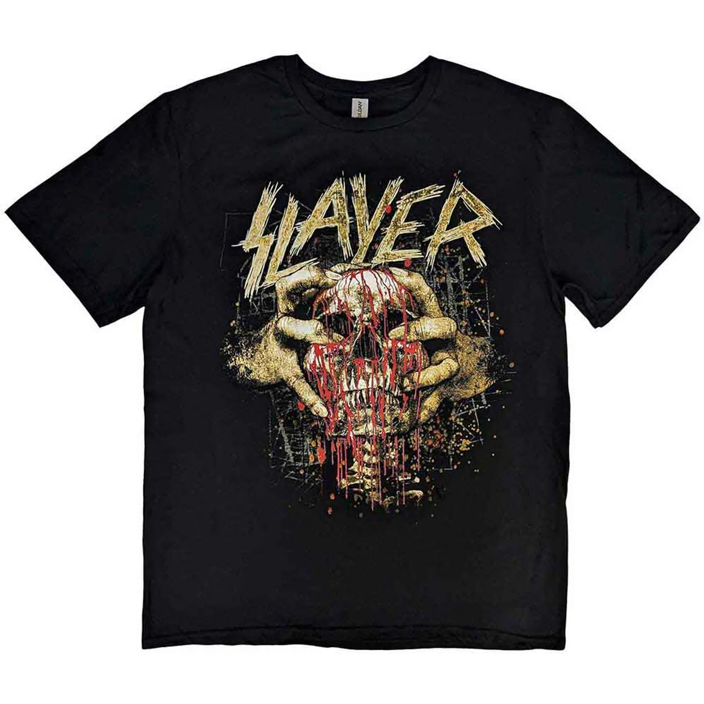Slayer T Shirt - Skull Clench