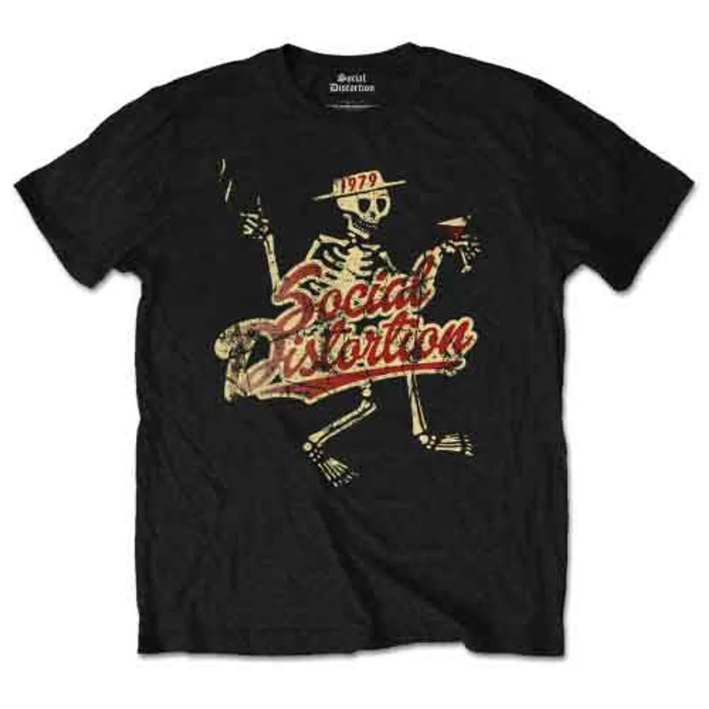 Social Distortion T Shirt - Vtge 1979