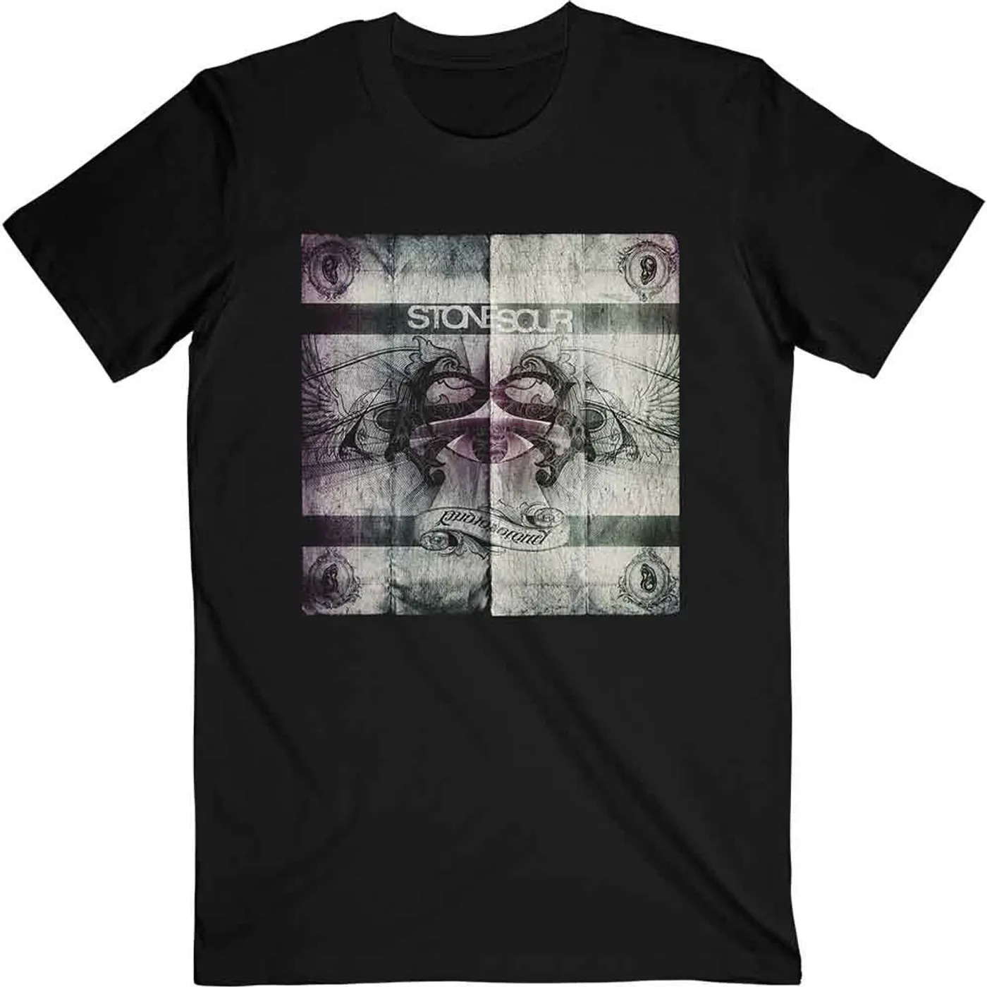 Stone Sour T Shirt - Audio Secrecy Square