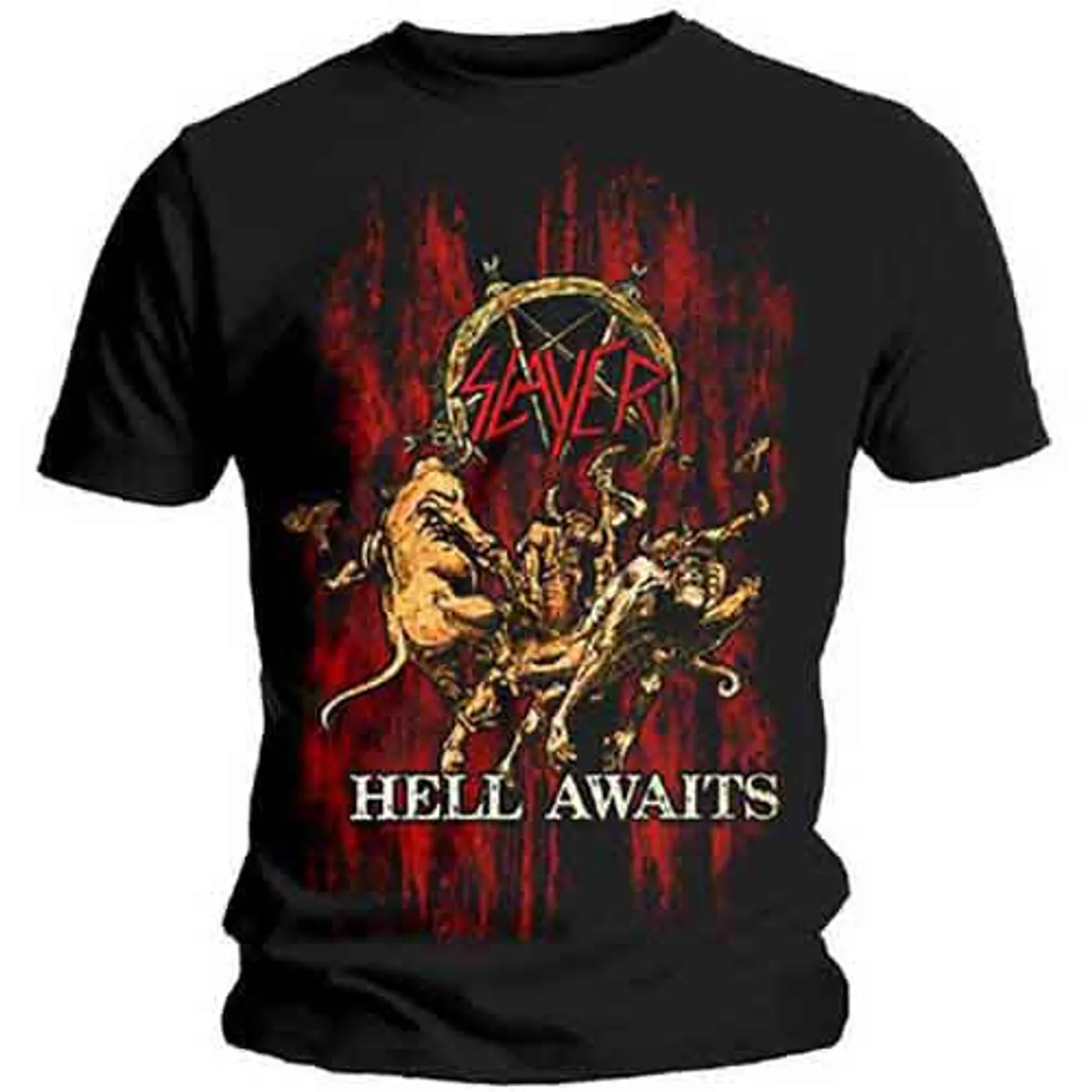 Slayer T Shirt - Hell Awaits