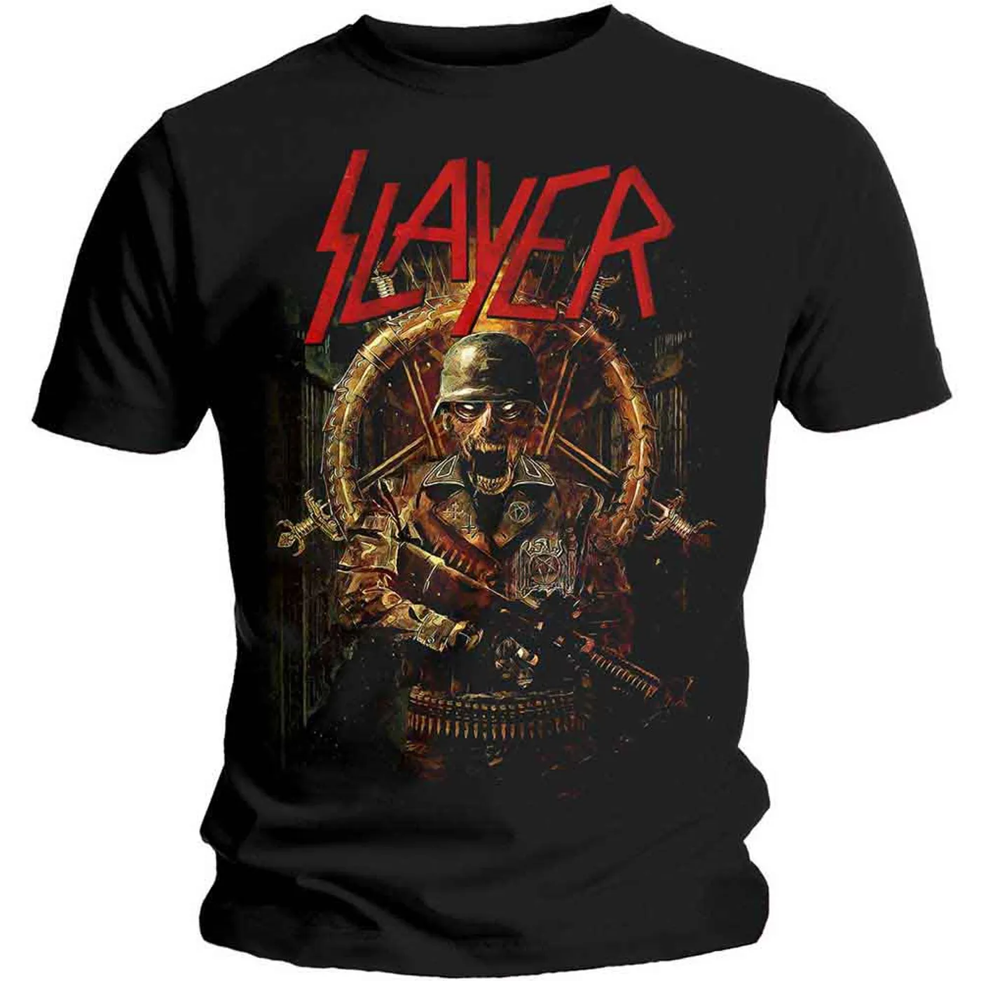 Slayer T Shirt - Hard Cover Comic Book