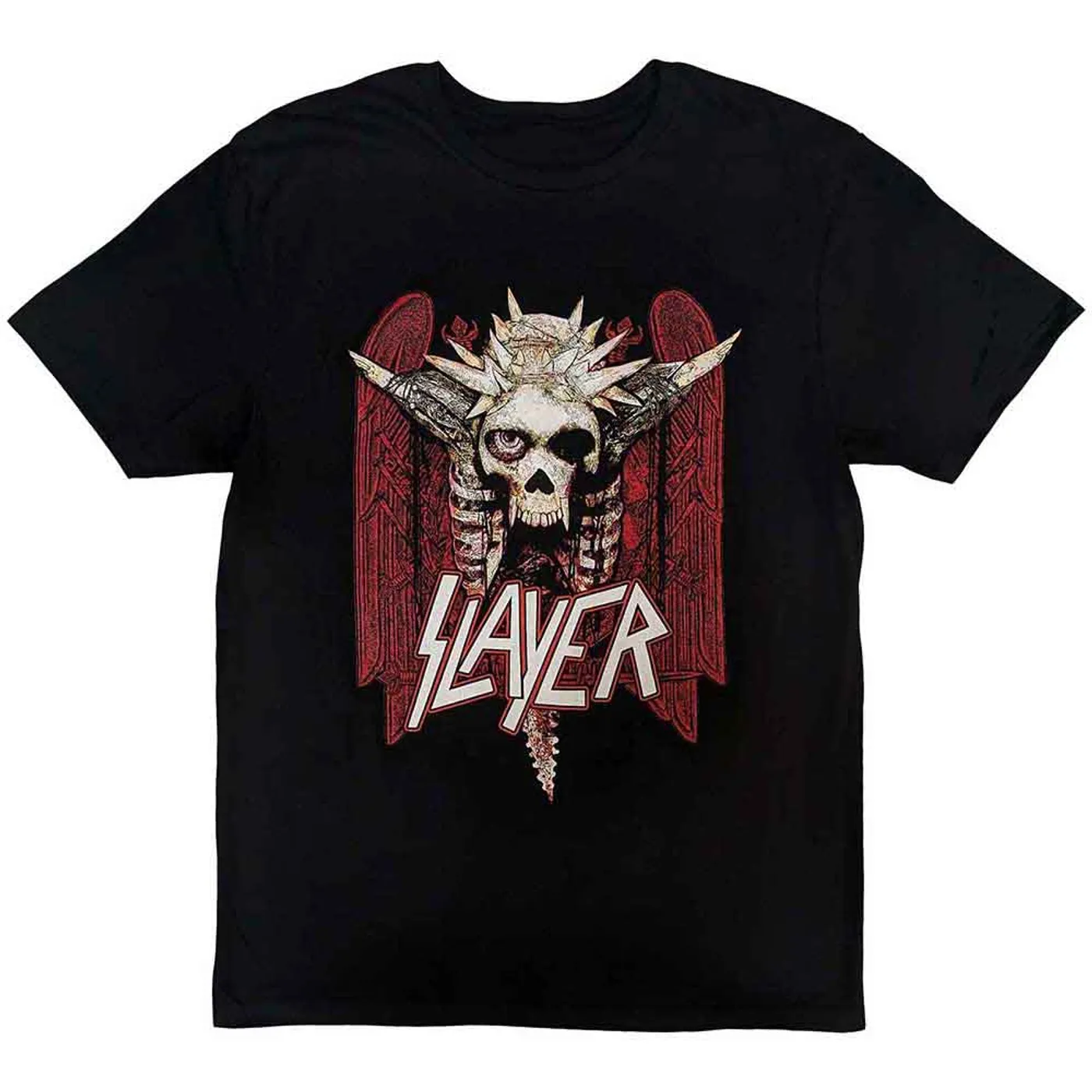 Slayer T Shirt - Nailed Red