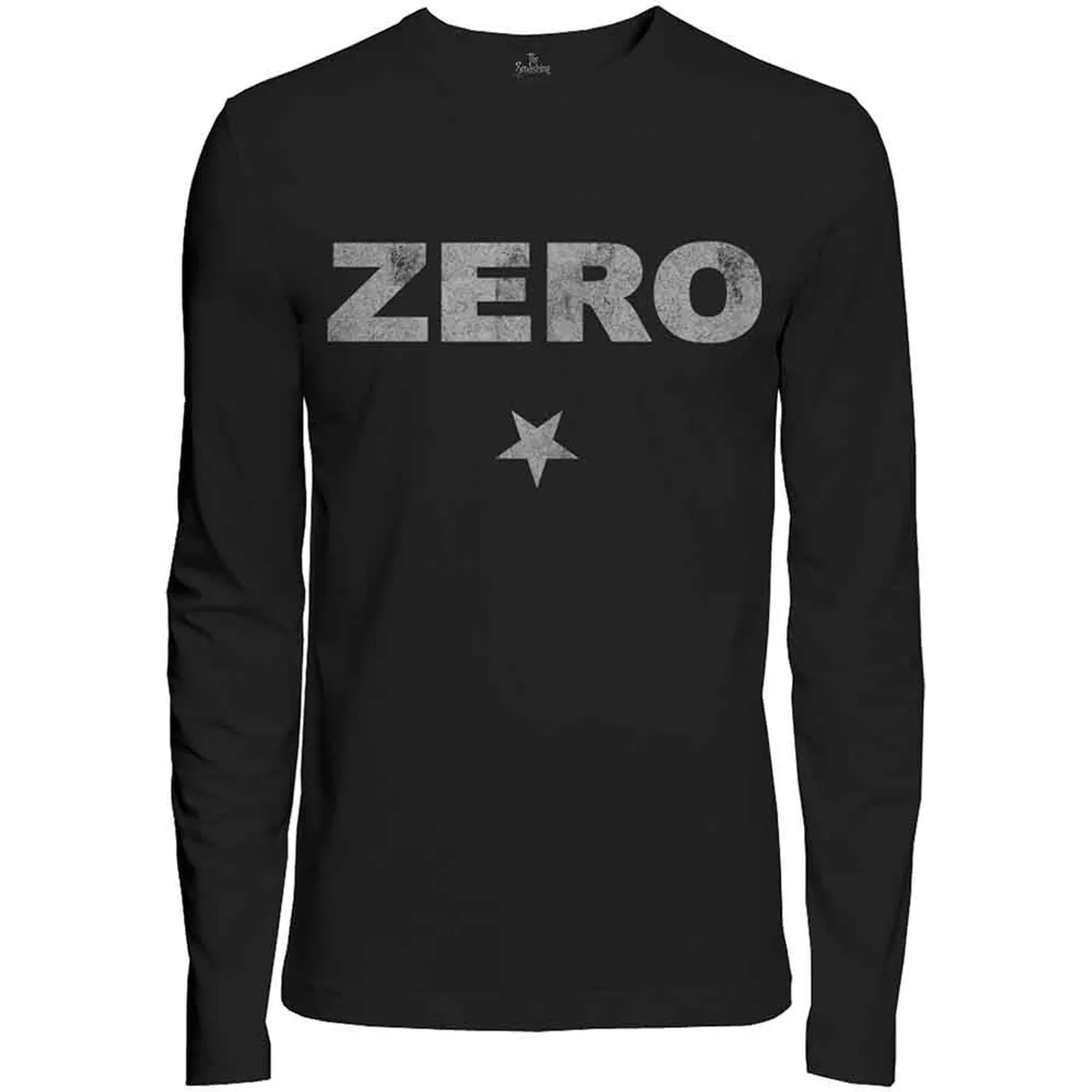 The Smashing Pumpkins Long Sleeve T Shirt - Zero Distress Print