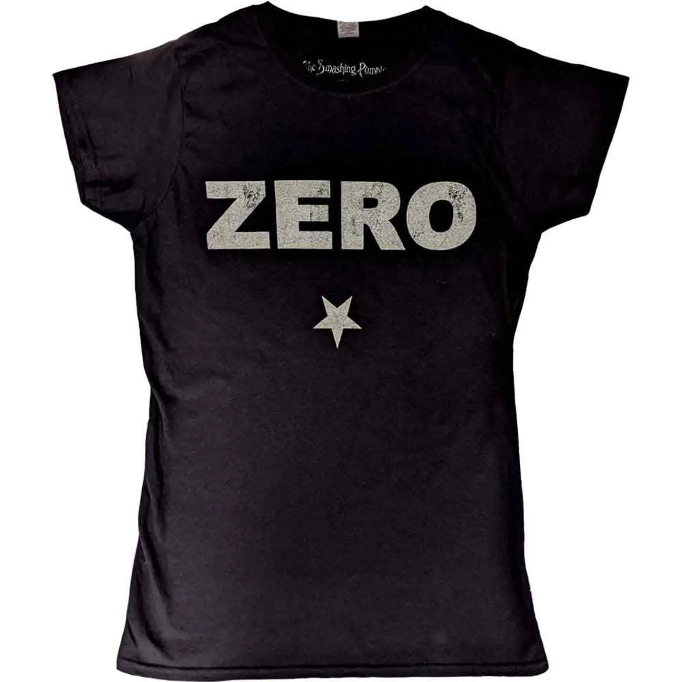 The Smashing Pumpkins Woman's T Shirt - Zero Distress Print