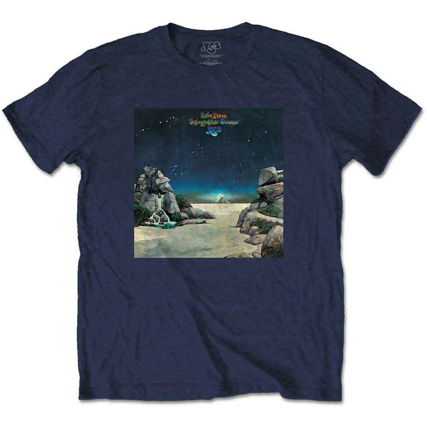 Yes T Shirt - Topographic Oceans