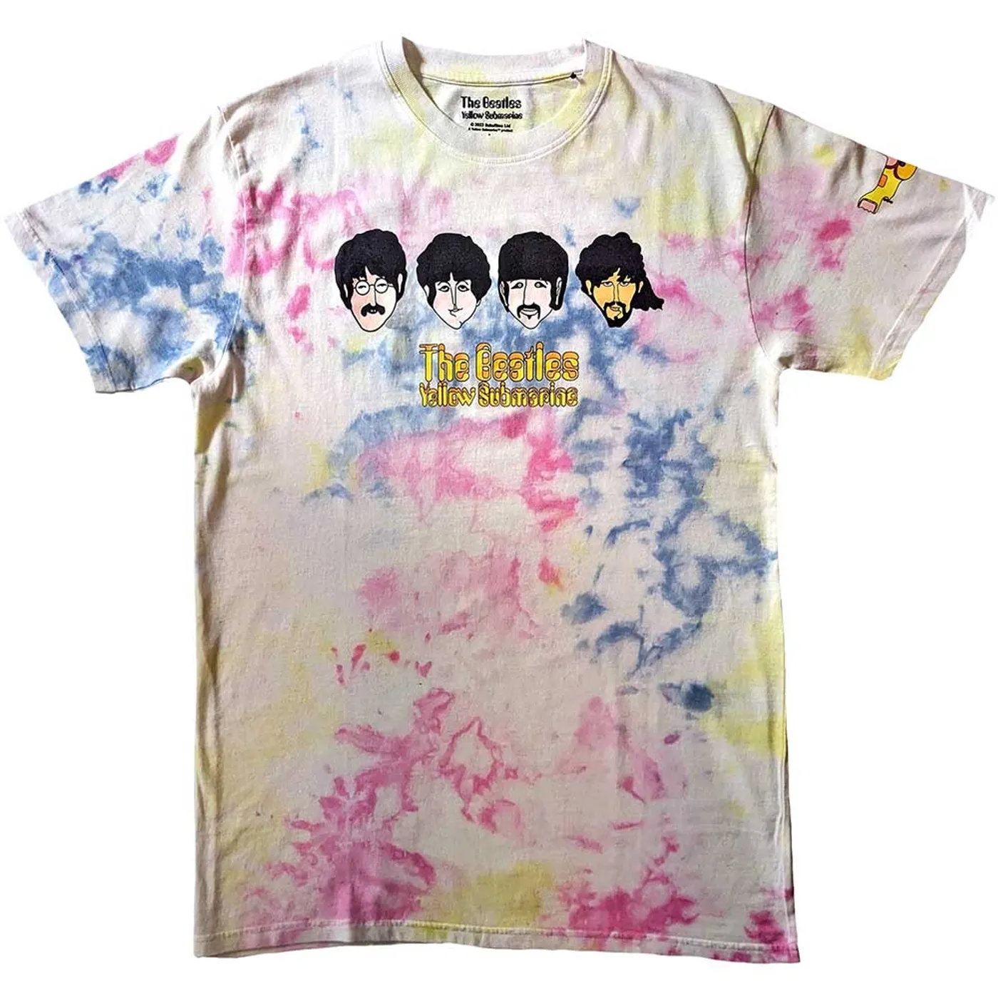 The Beatles T Shirt - Heads & Apple Bonkers