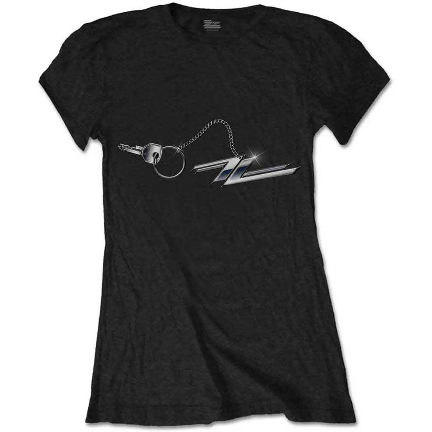 Zz Top Woman's T Shirt - Hot Rod Keychain