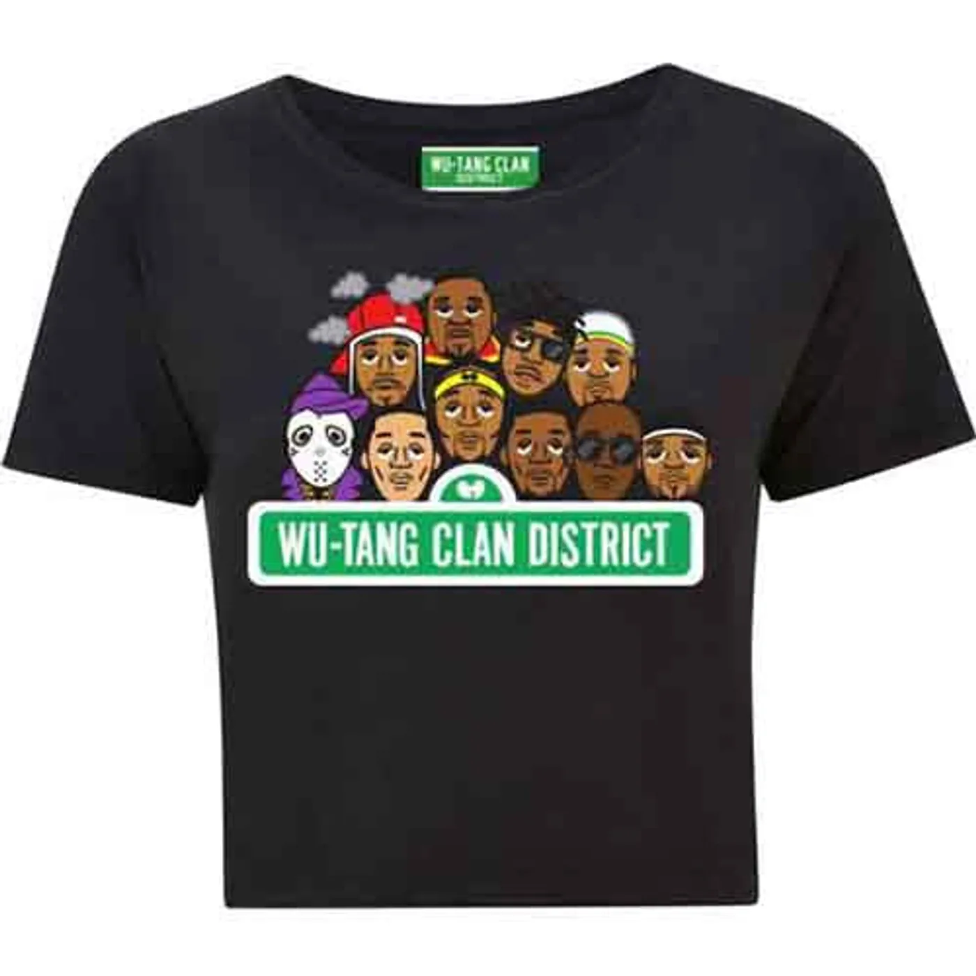 Wu-Tang Clan Woman's Crop Top - Sesame Street