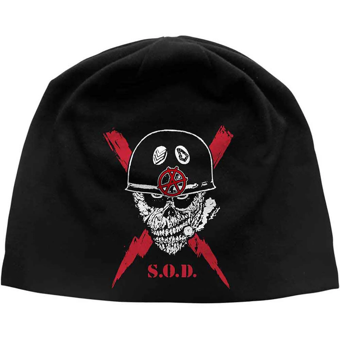 Stormtroopers Of Death Beanies - Scrawled Lightning JD Print