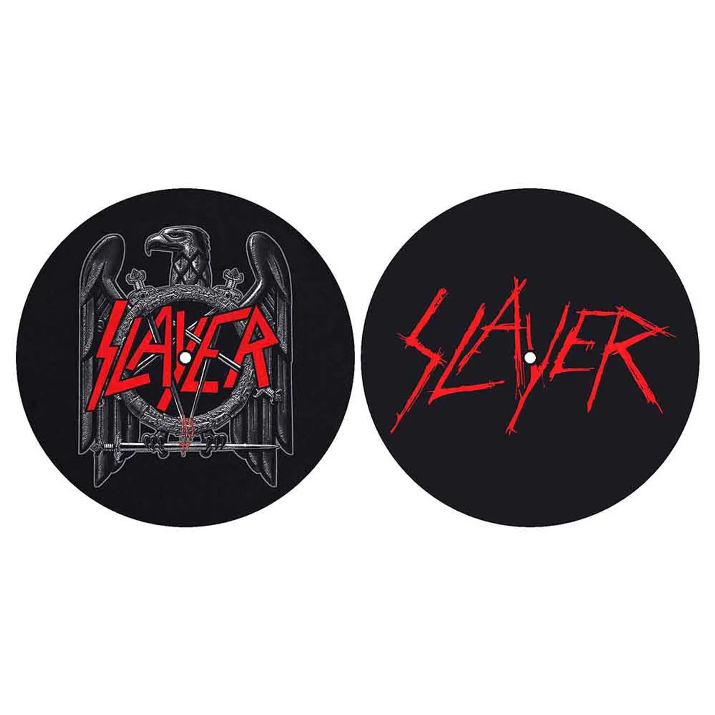 Slayer Slipmat 2 Pack - Eagle/Scratched Logo