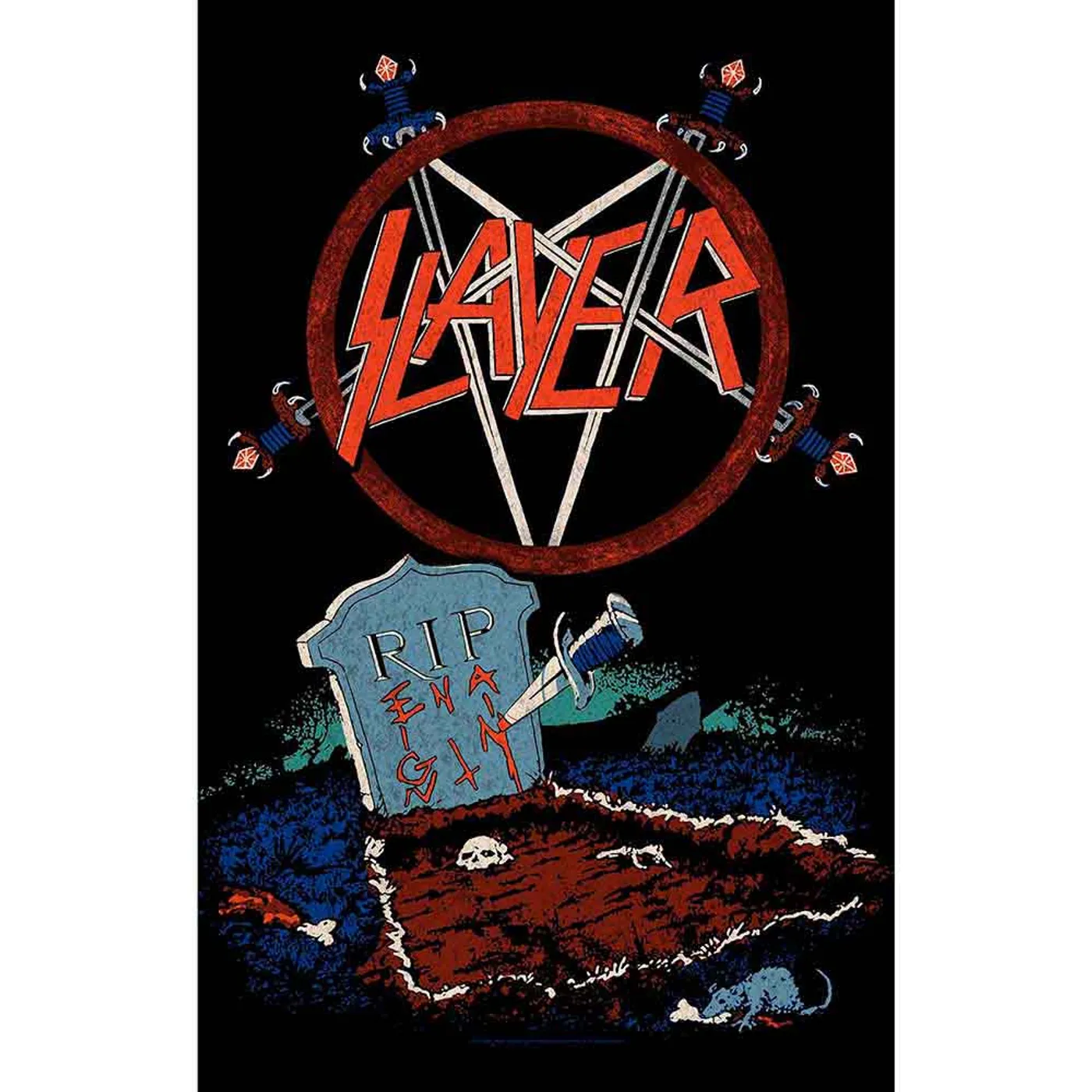 Slayer Posters - Textile - Reign In Pain