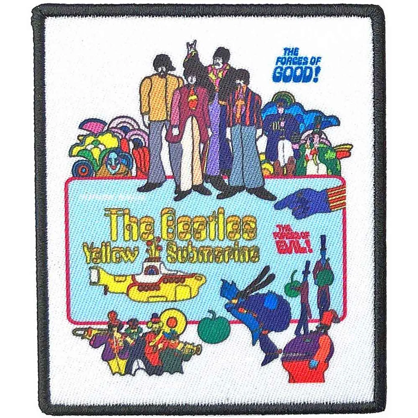 The Beatles Patches - Woven Sew On - Movie Poster