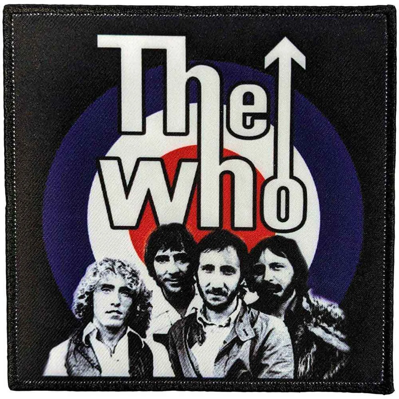 The Who Patches - Woven Sew On - Band Photo
