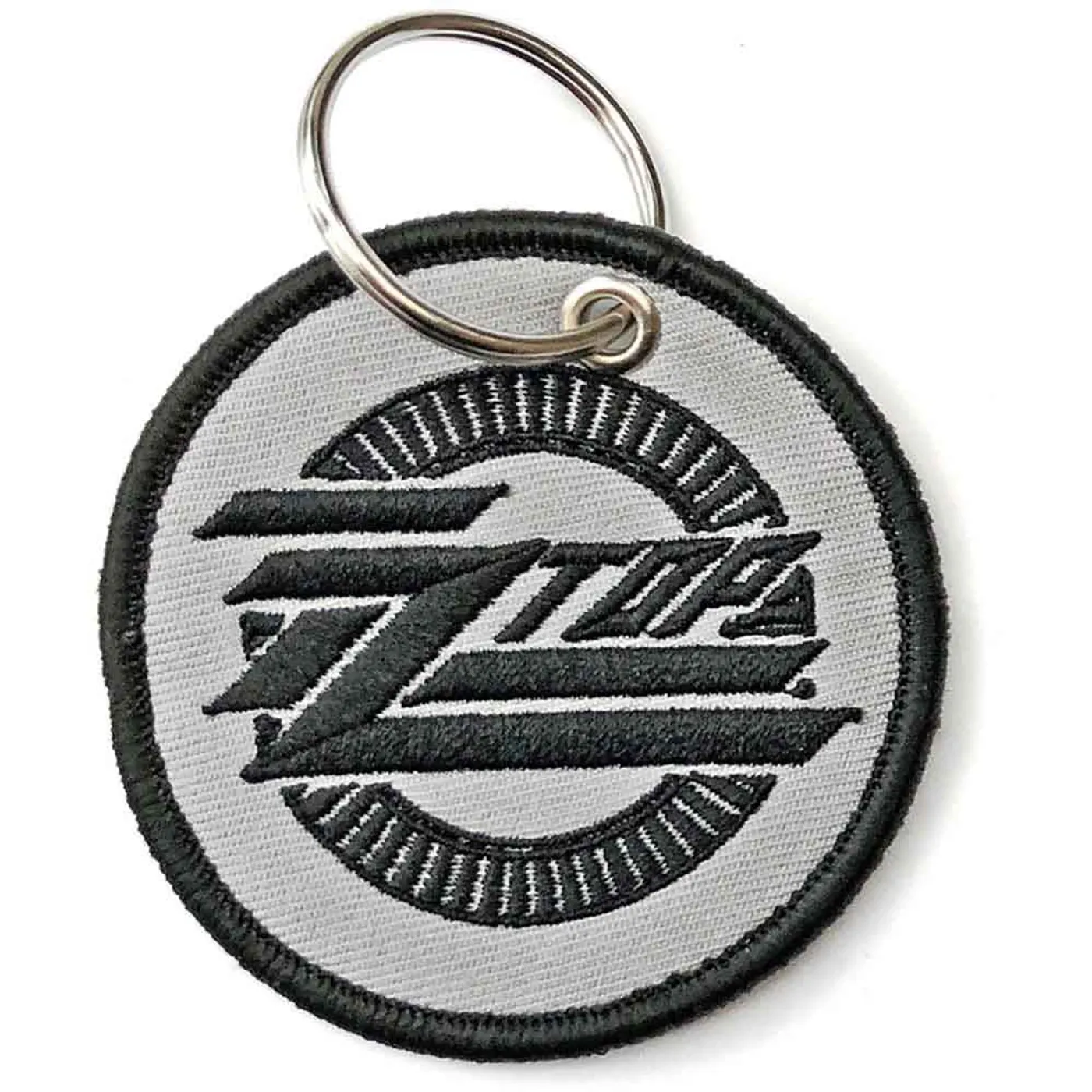 Zz Top Patch Keychains - Circle Logo