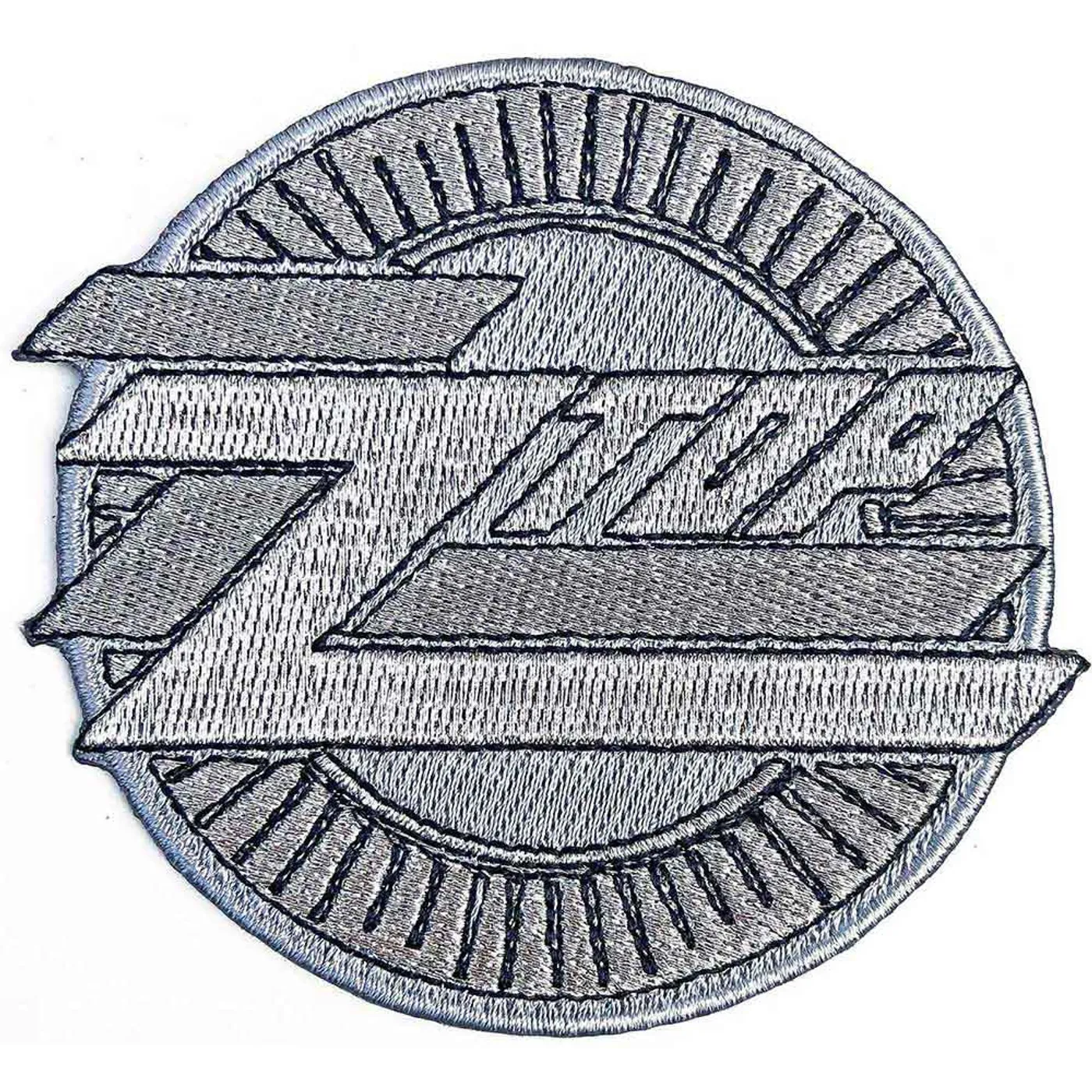 Zz Top Patches - Iron On - Metallic Logo