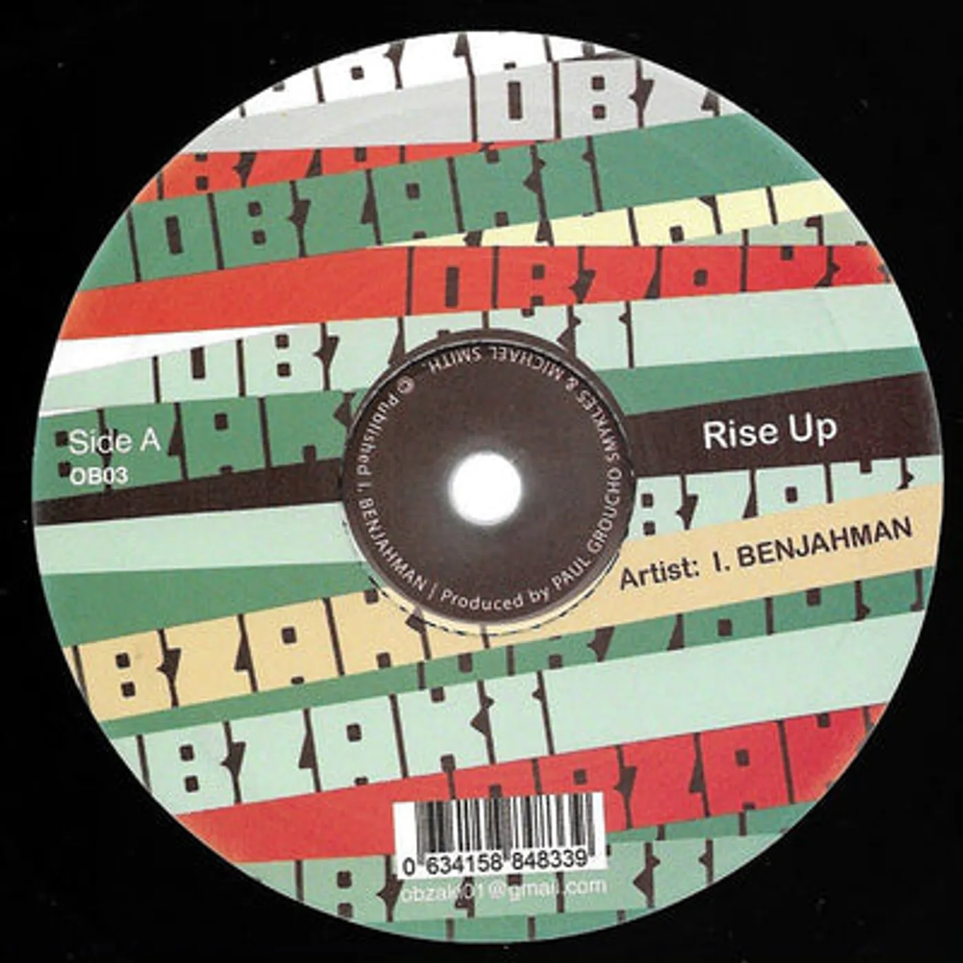 I Benjahman LP - Rise Up (Vinyl)