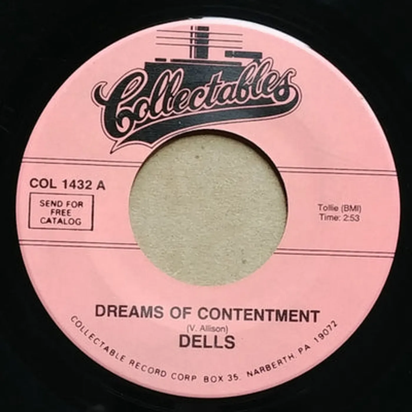 Dells LP - Dreams of Contentment/Zing Zing Zing (Vinyl)