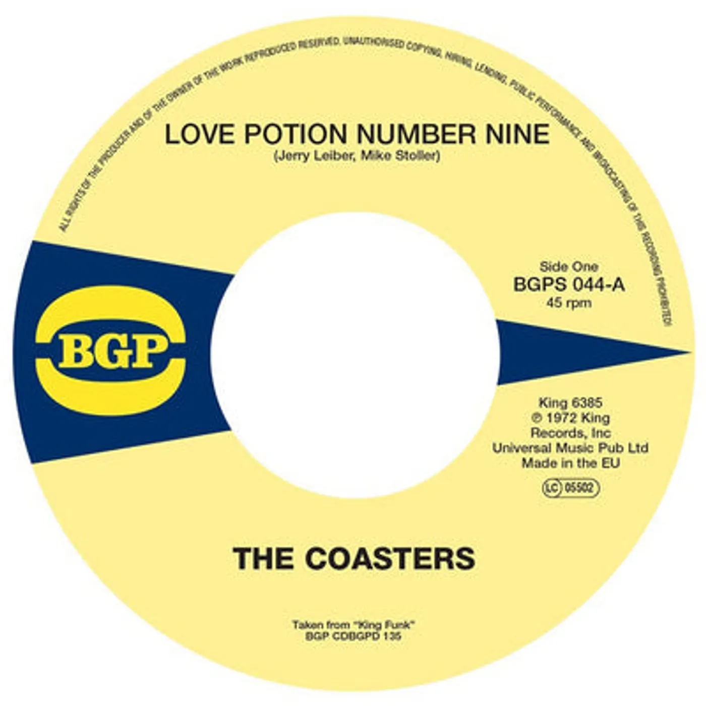 The Coasters LP - Love Potion Number Nine (Vinyl)