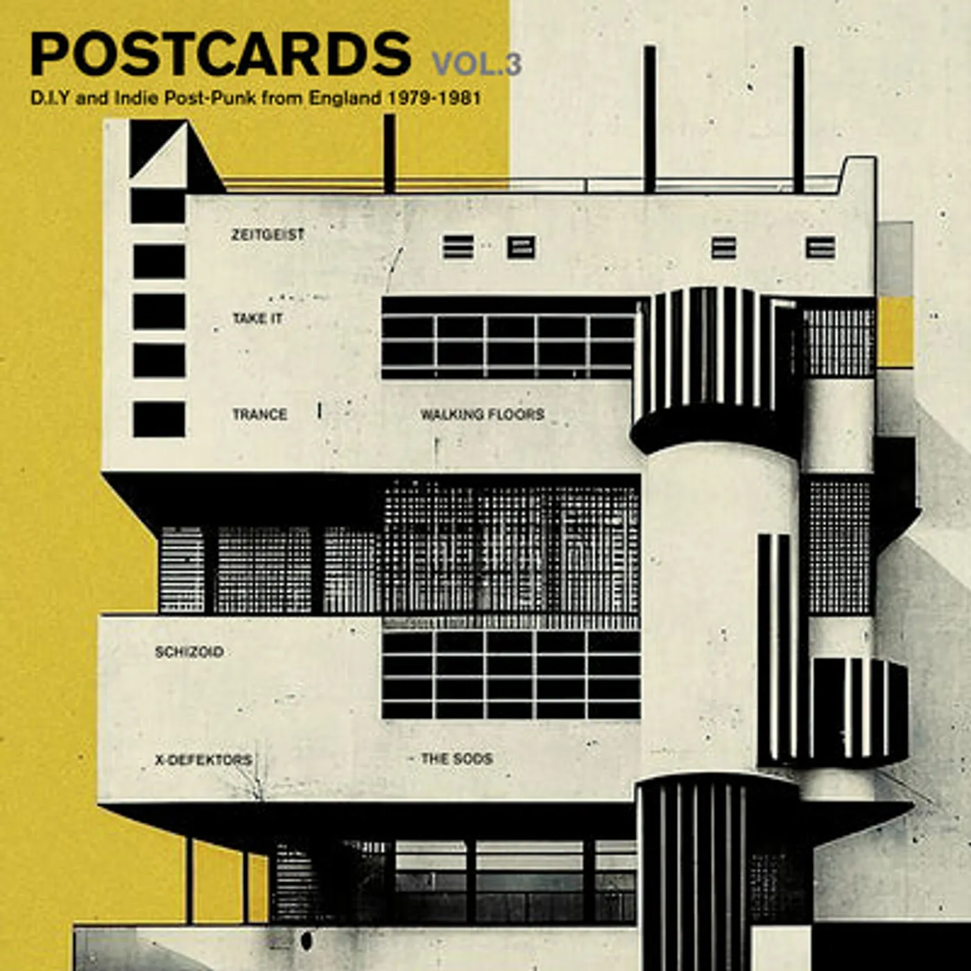 Various Artists LP - Postcards Vol. 3: D.I.Y. And Indie Post-Punk from England 1979-1981 (Vinyl)