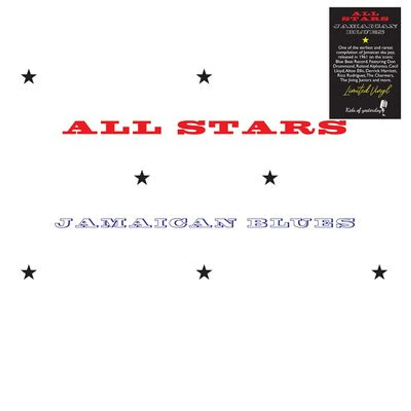 Various Artists LP - All Stars Jamaican Blues (Vinyl)