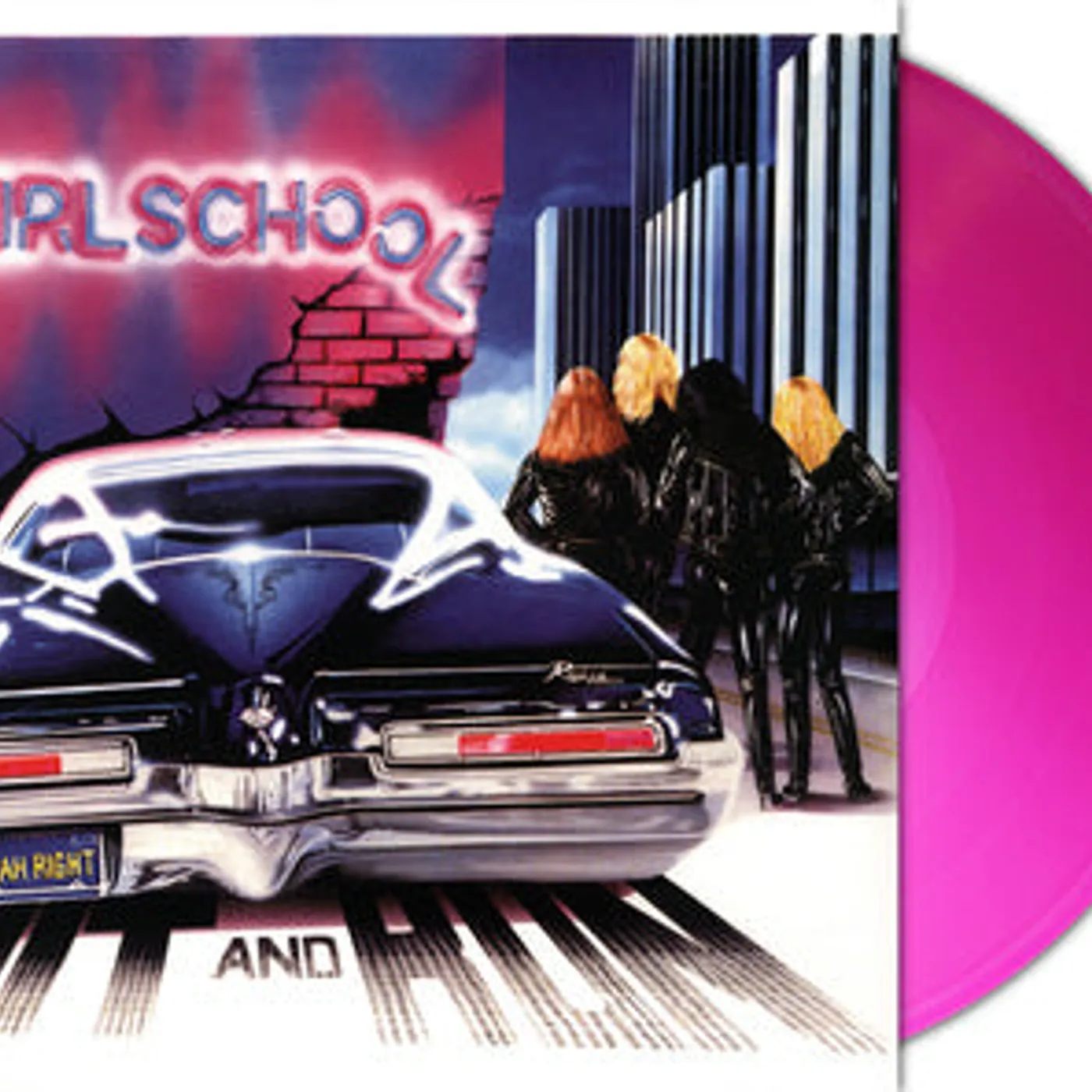 Girlschool LP - Hit and Run (Vinyl)