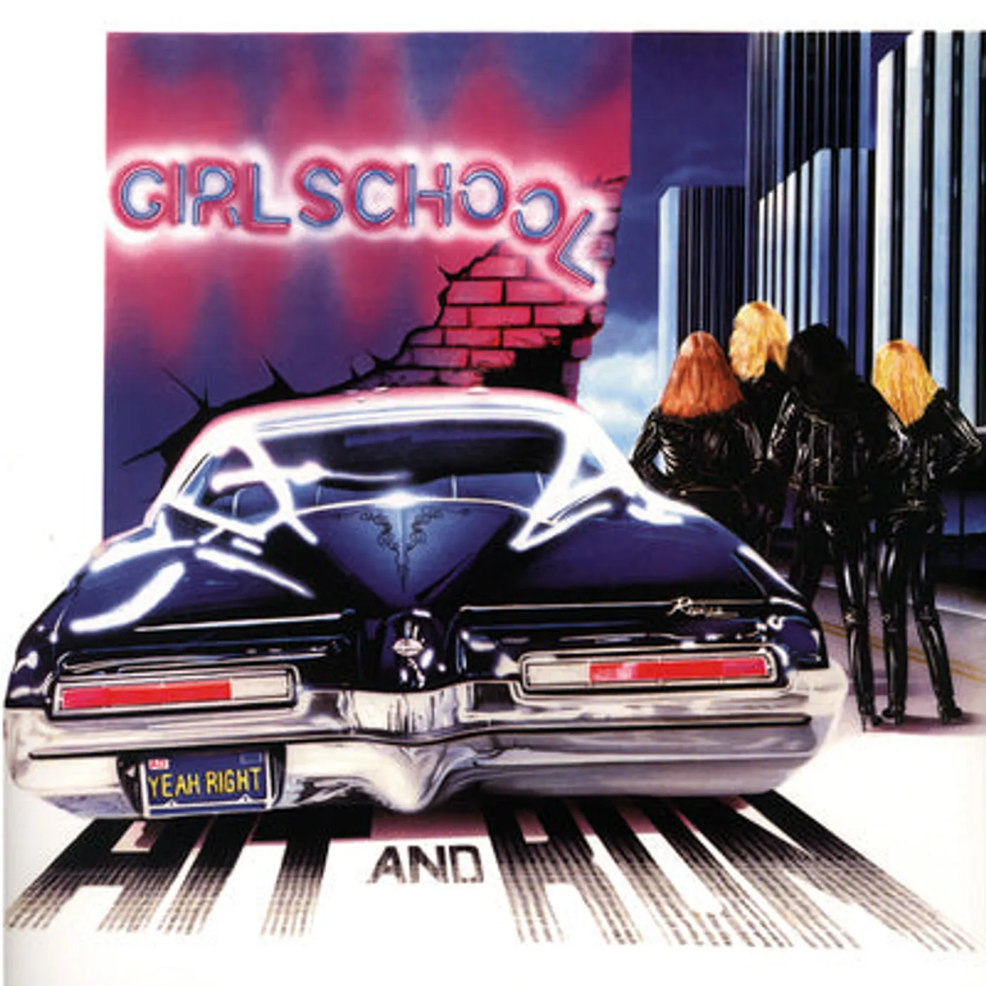 Girlschool LP - Hit and Run (Vinyl)