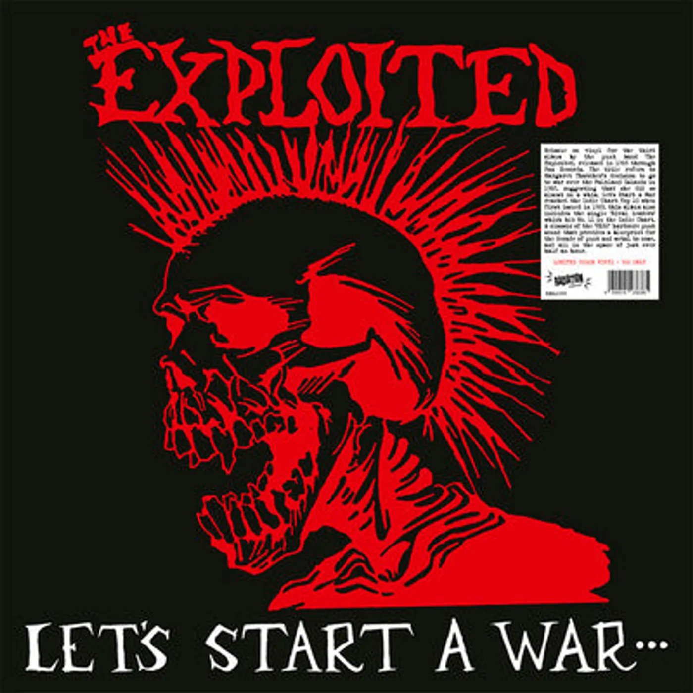 The Exploited LP - Let's Start a War... Said Maggie One Day (Vinyl)