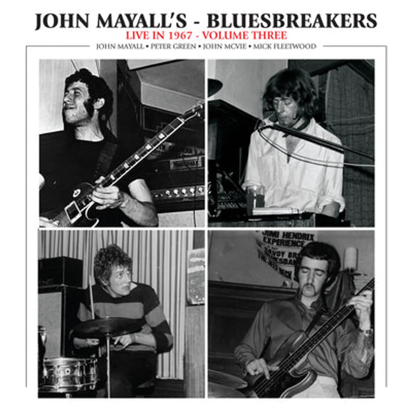John Mayall & The Bluesbreakers 19224 LP - Live in 1967 - Volume Three (Vinyl)