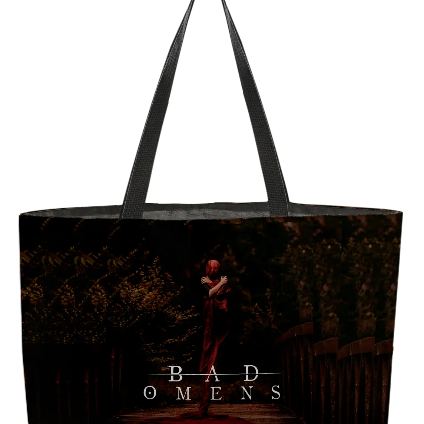 Rocksax Bad Omens Webbing Handled Beach/Shopper Tote - Self Titled Cover