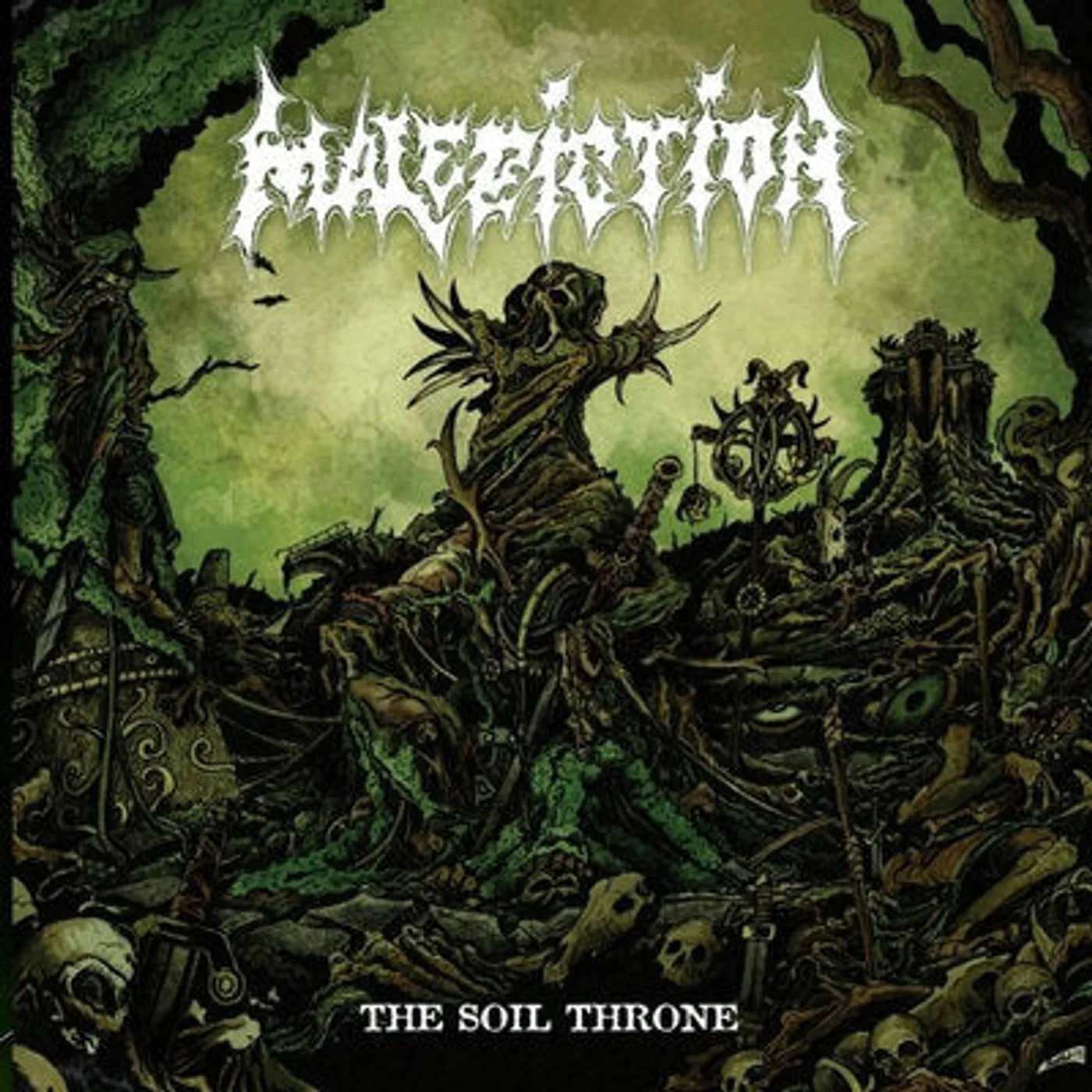 Malediction LP - The Soil Throne (Vinyl)