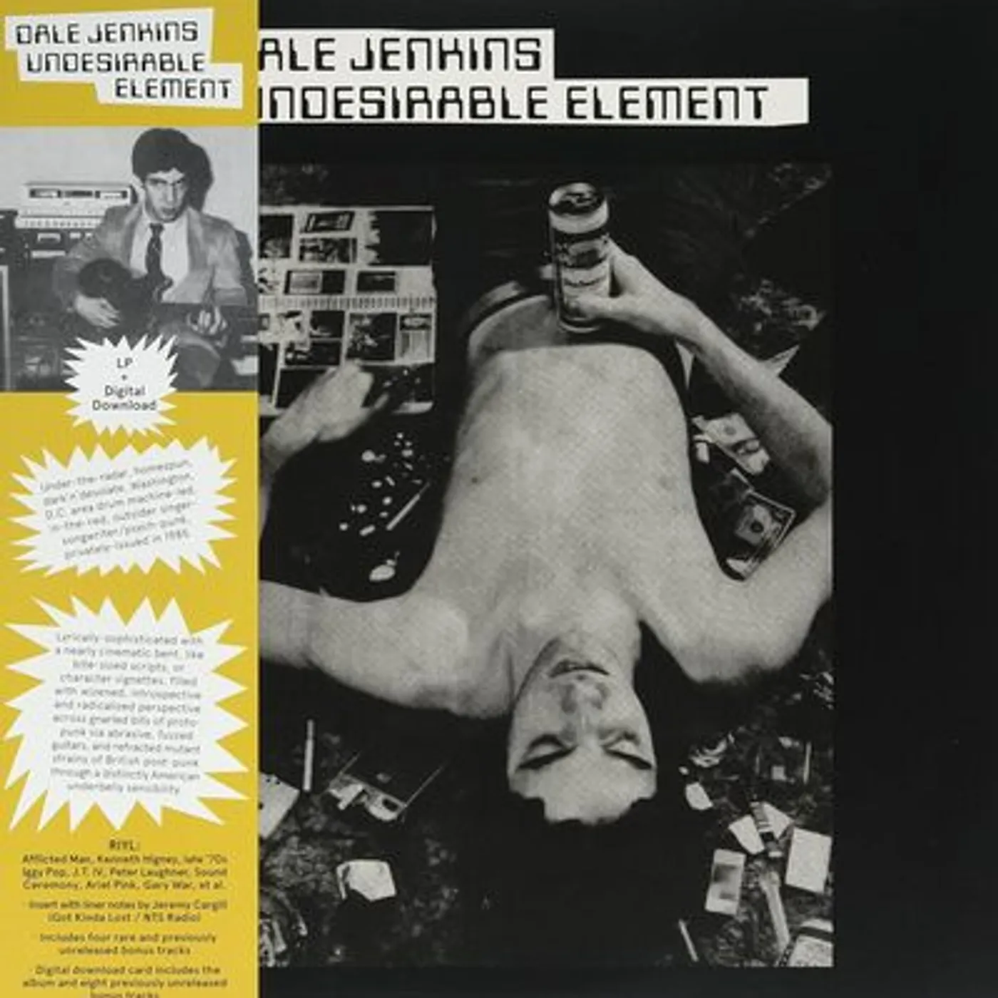 Dale Jenkins LP - Undesirable Element (Vinyl)