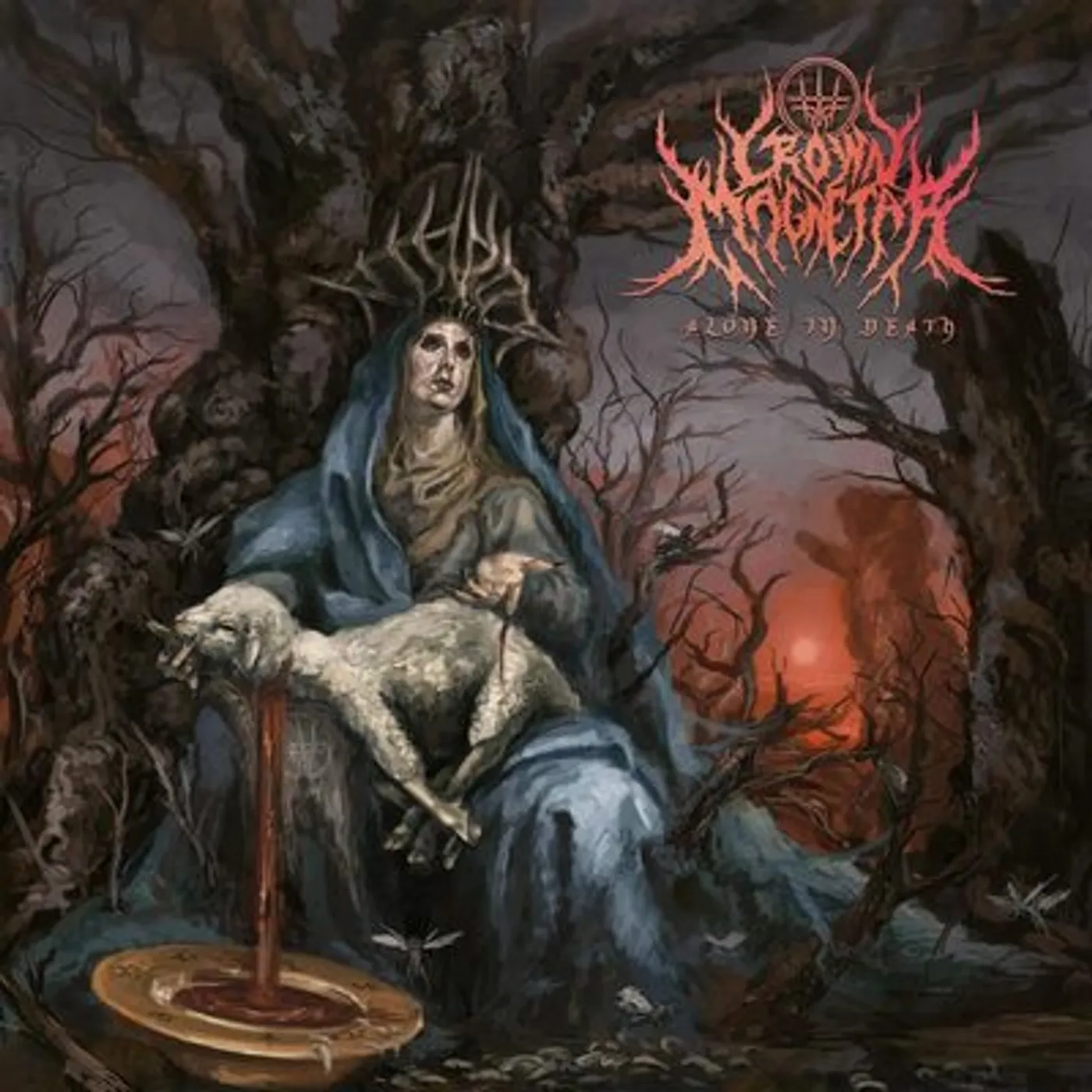 Crown Magnetar LP - Alone in Death (Vinyl)