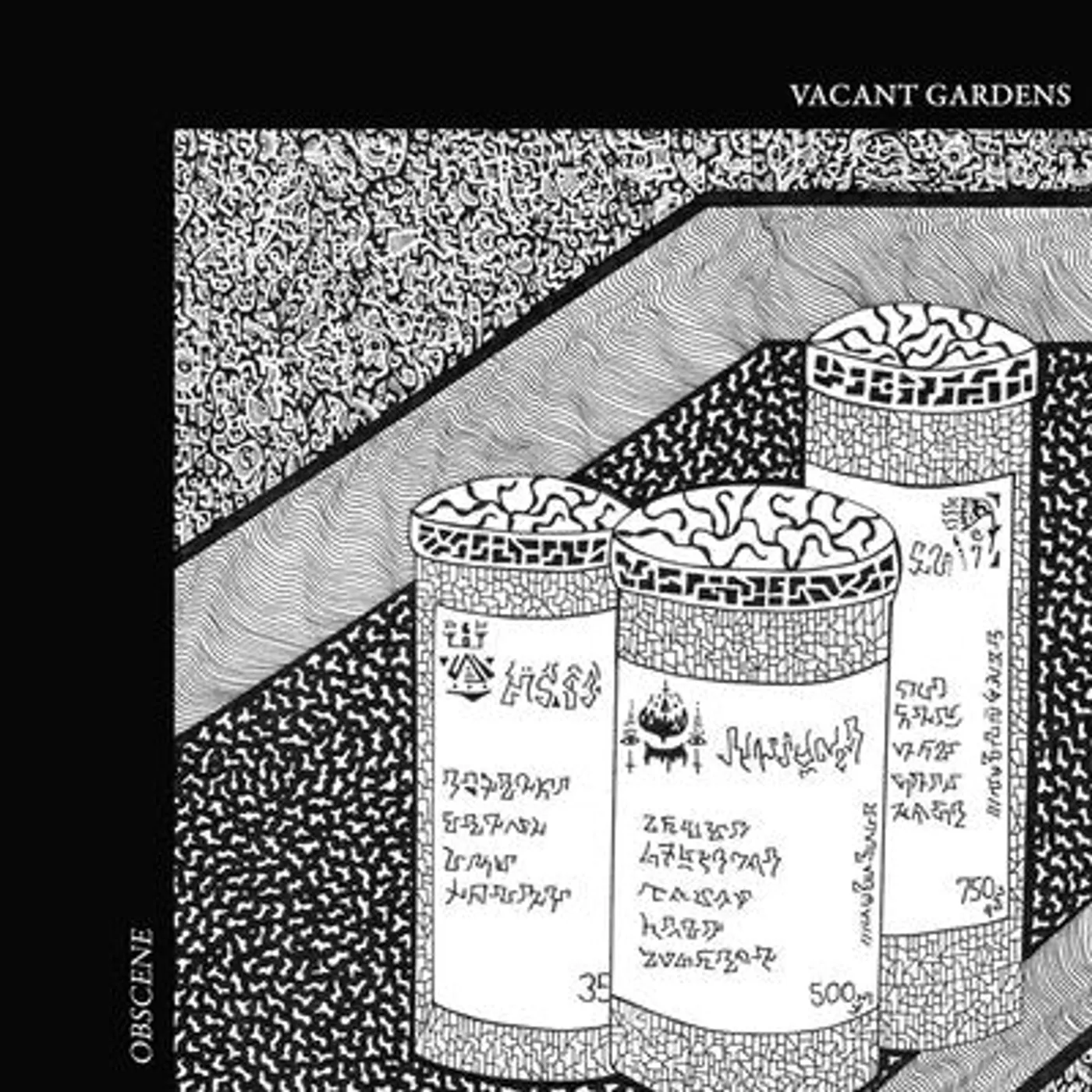 Vacant Gardens LP - Obscene: (Vinyl)