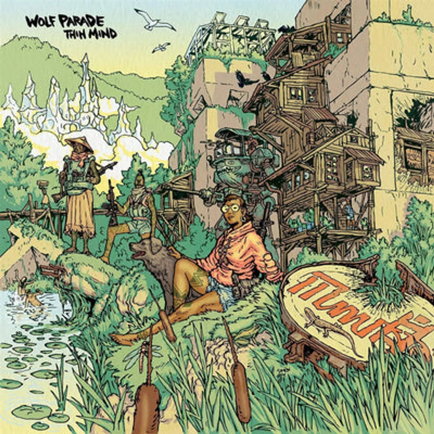 Wolf Parade LP - Thin Mind: (Vinyl)