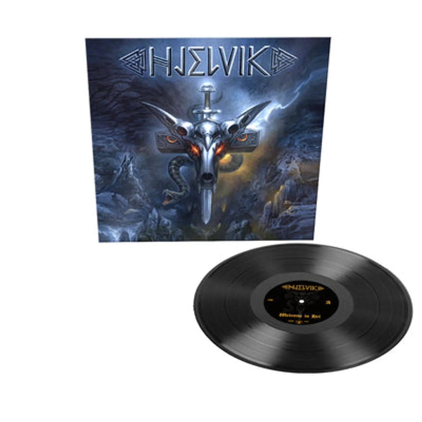 Hjelvik LP - Welcome to Hel: (Vinyl)