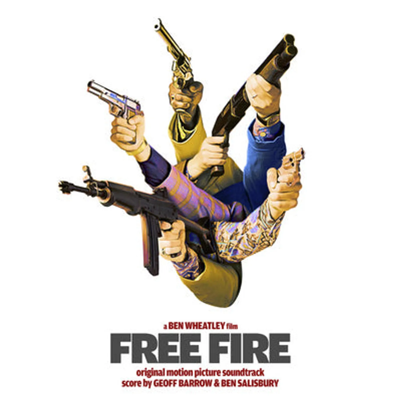 Geoff Barrow & Ben Salisbury LP - Free Fire (Vinyl)