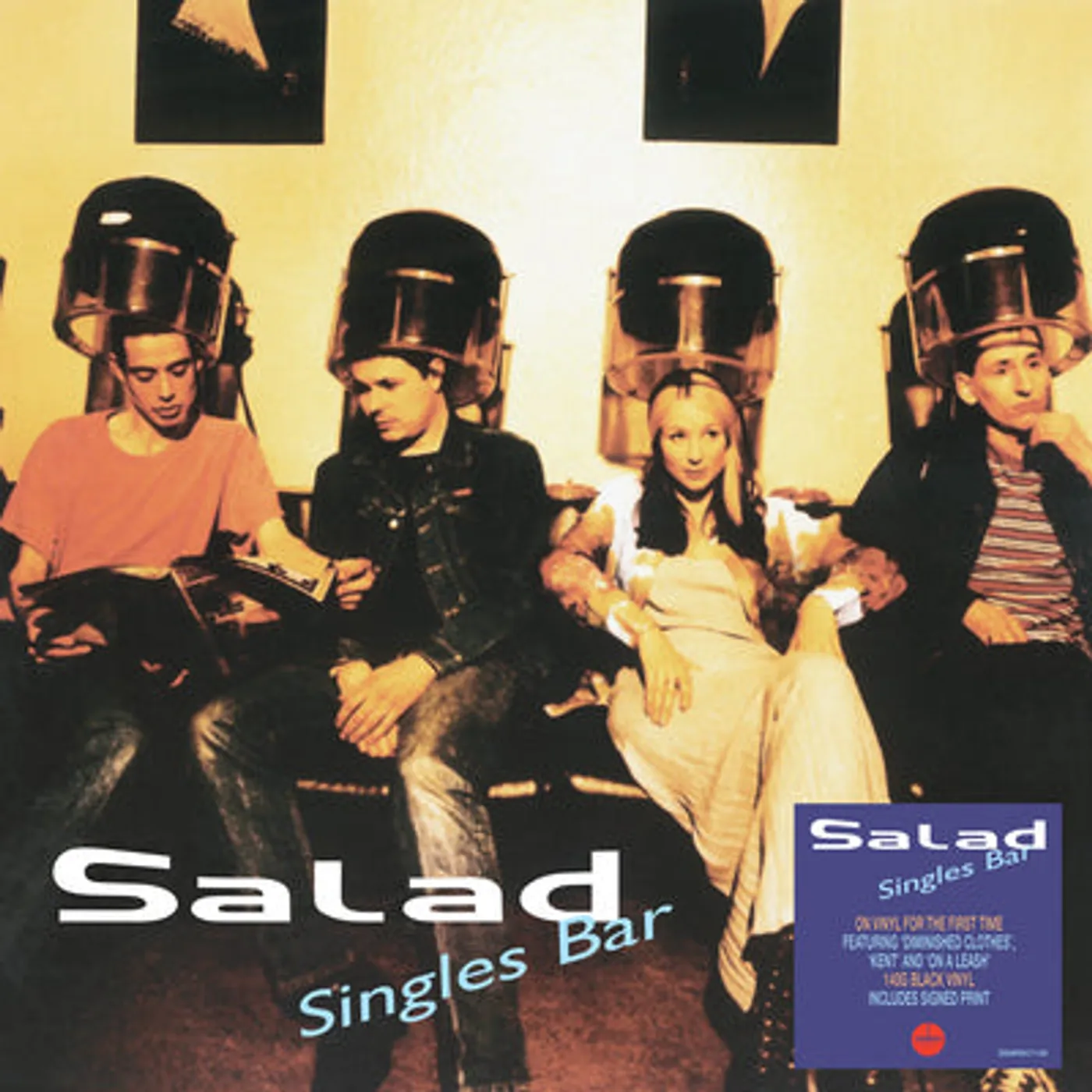 Salad LP - Singles Bar (Signed Print) (Vinyl)