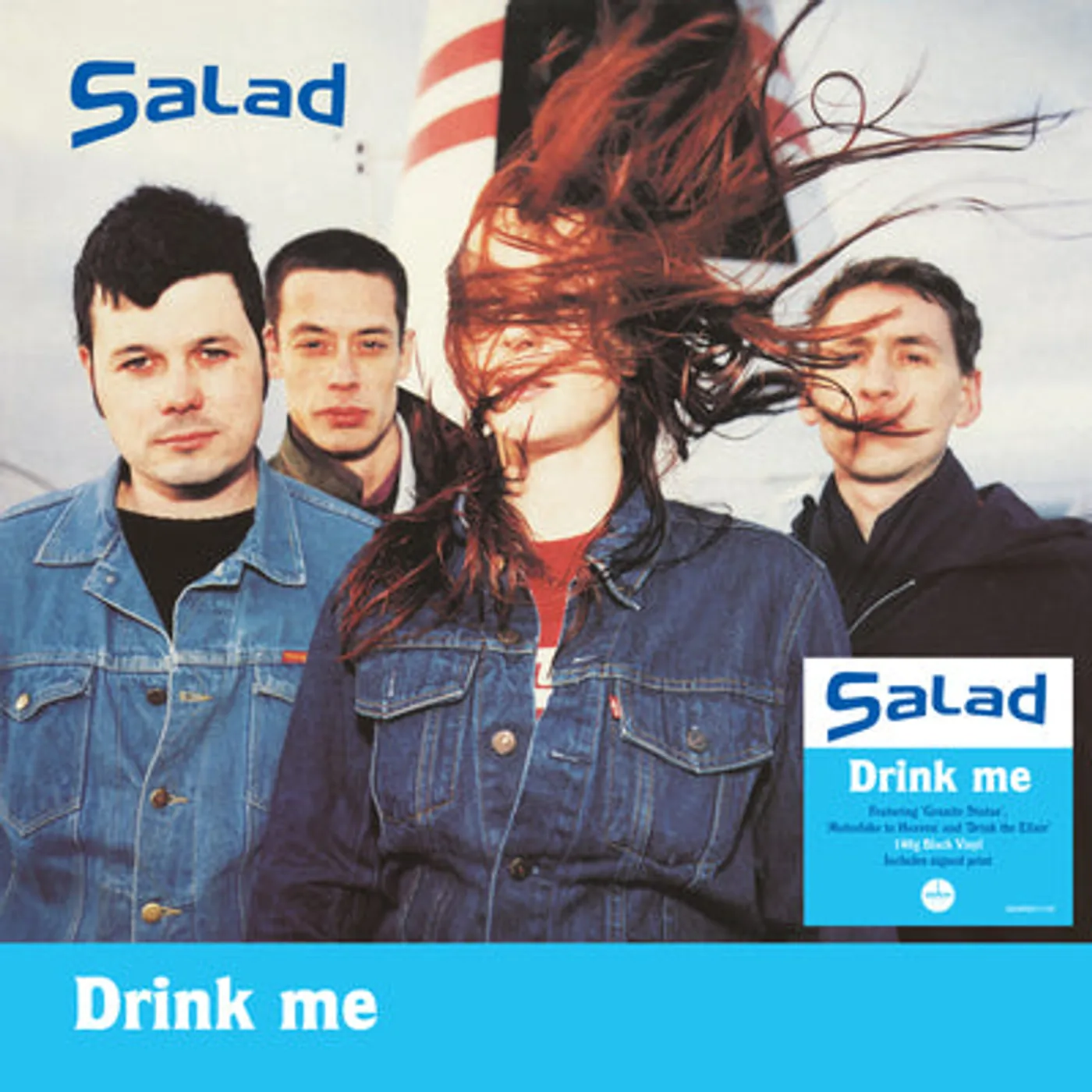 Salad LP - Drink Me (Signed Print) (Vinyl)