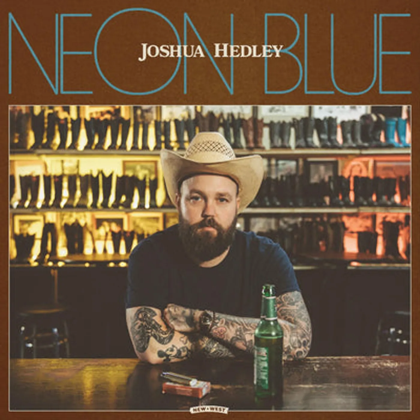Joshua Hedley LP - Neon Blue (Vinyl)