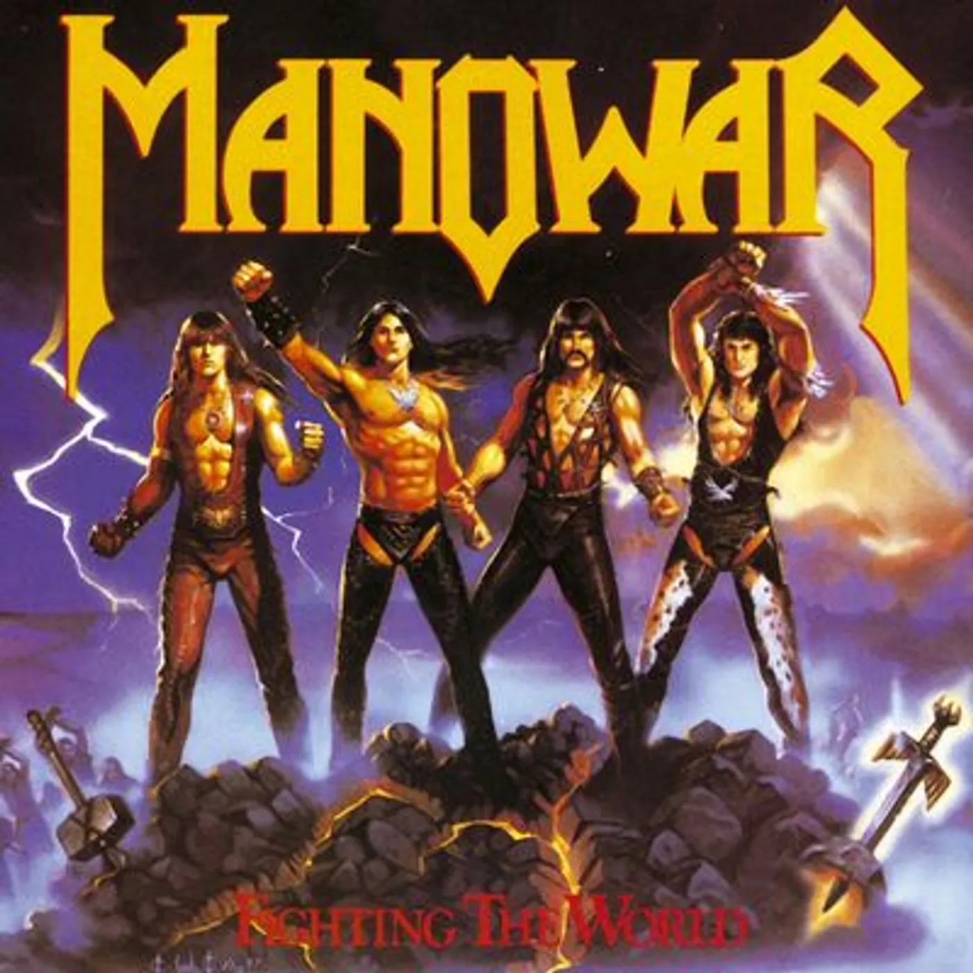 Manowar LP - Fighting the World (Vinyl)