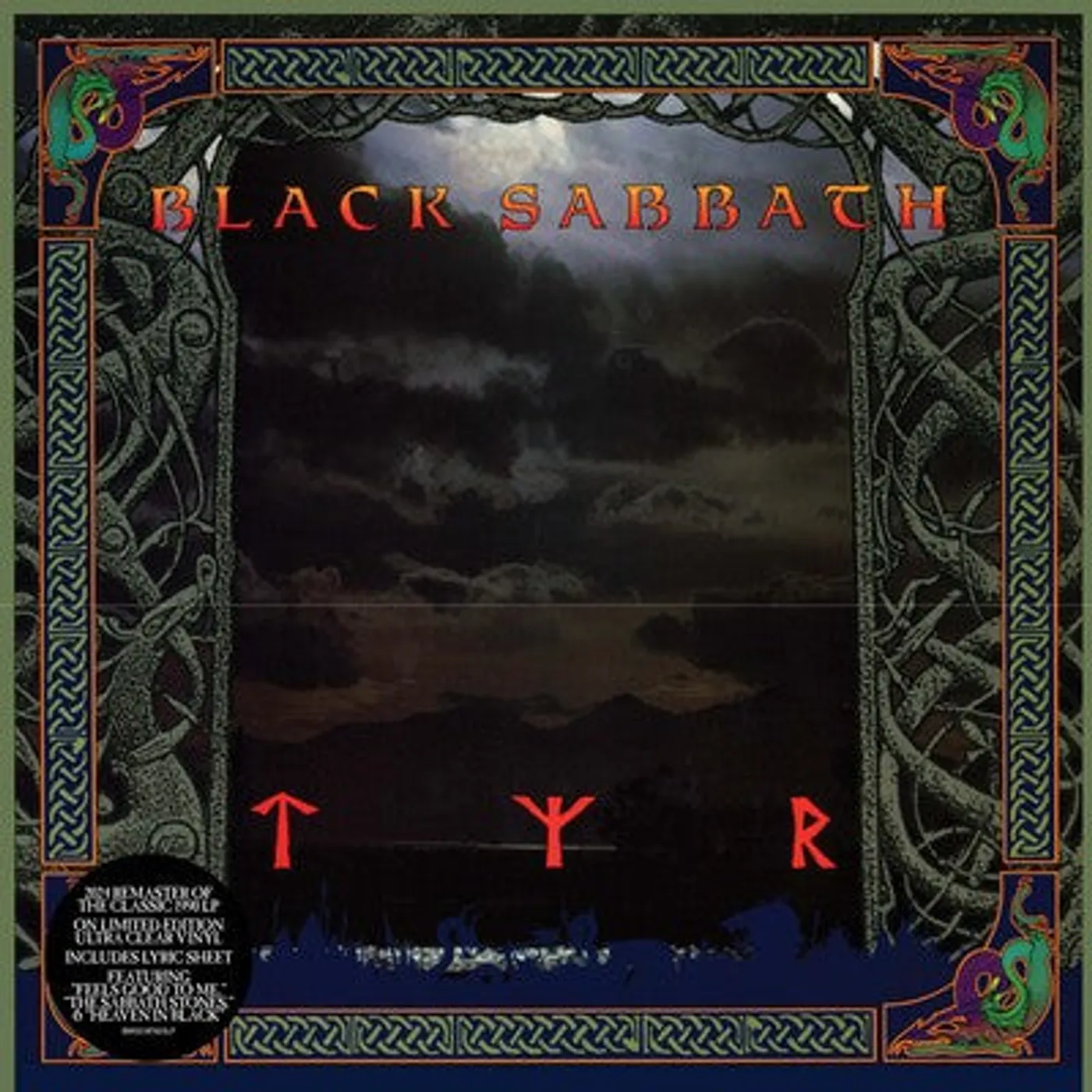 Black Sabbath LP - Tyr (2024 Remaster) [Ultra Clear Vinyl]