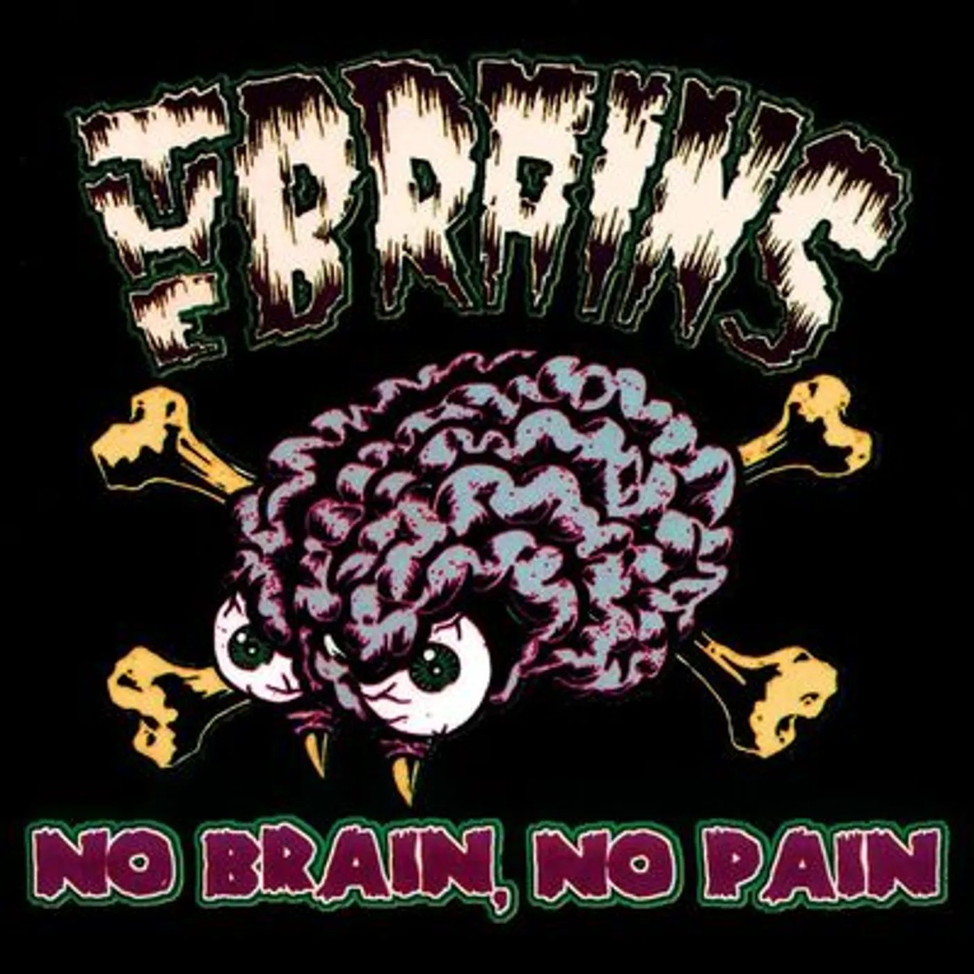 The Brains LP - No Brain, No Pain (Vinyl)