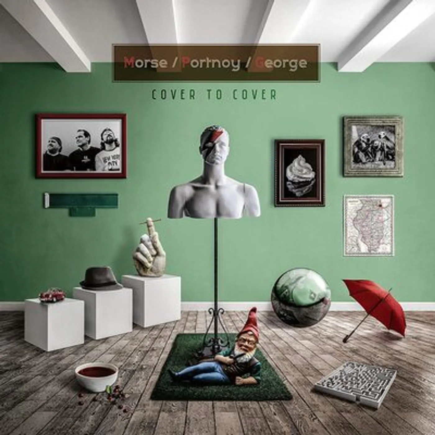 Morse/Portnoy/George LP - Cover to Cover (Vinyl)