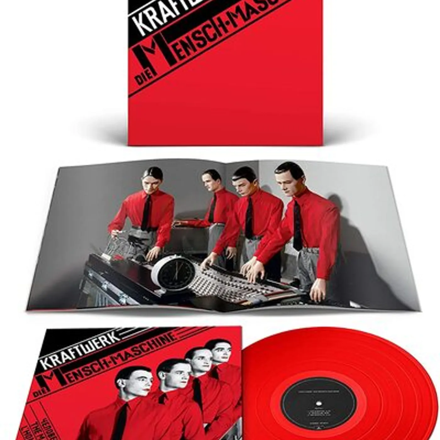 Kraftwerk LP - Die Mensch-Maschine (German Version) (Vinyl)