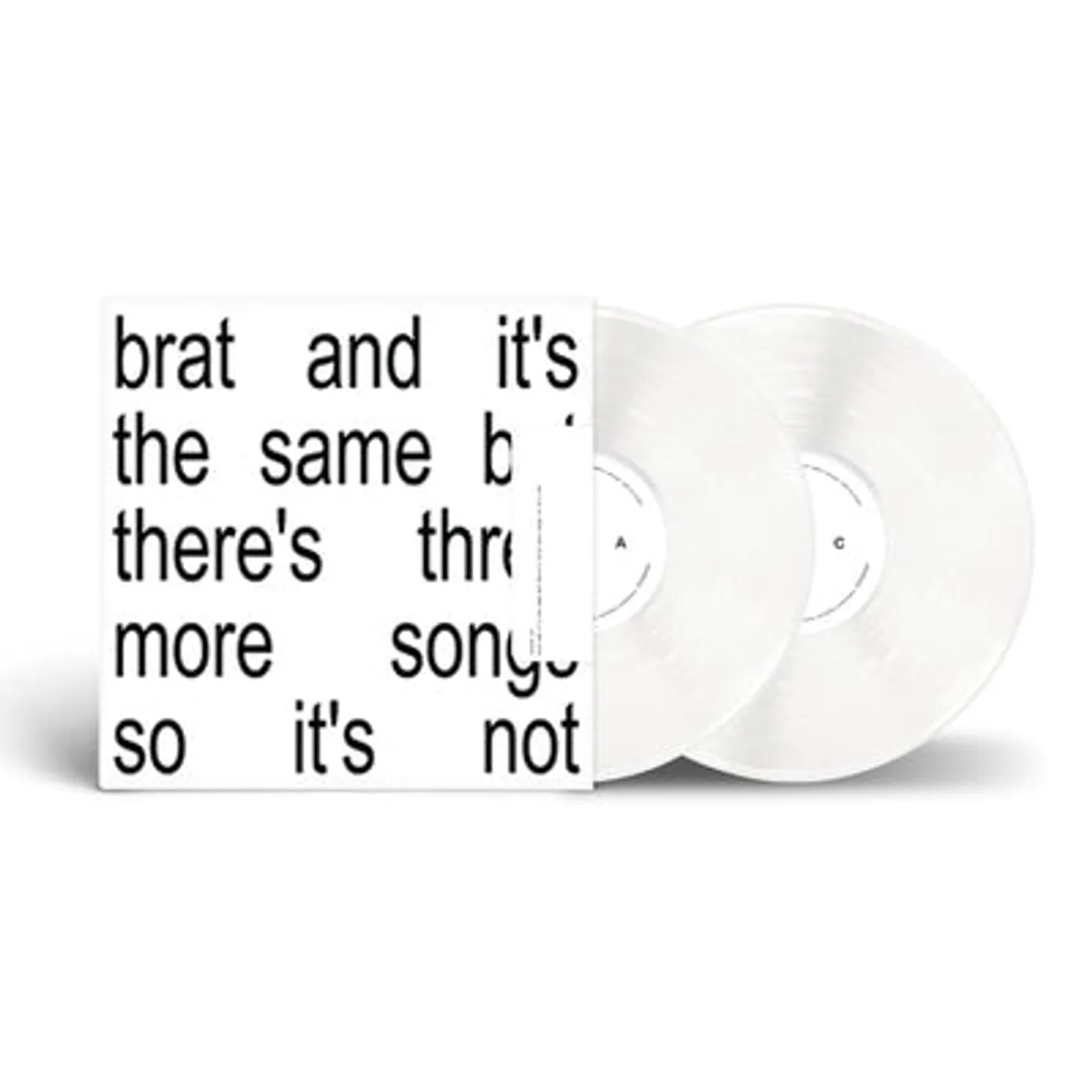Charli XCX LP - BRAT and It's the Same But There's Three More Songs So It's Not (Vinyl)