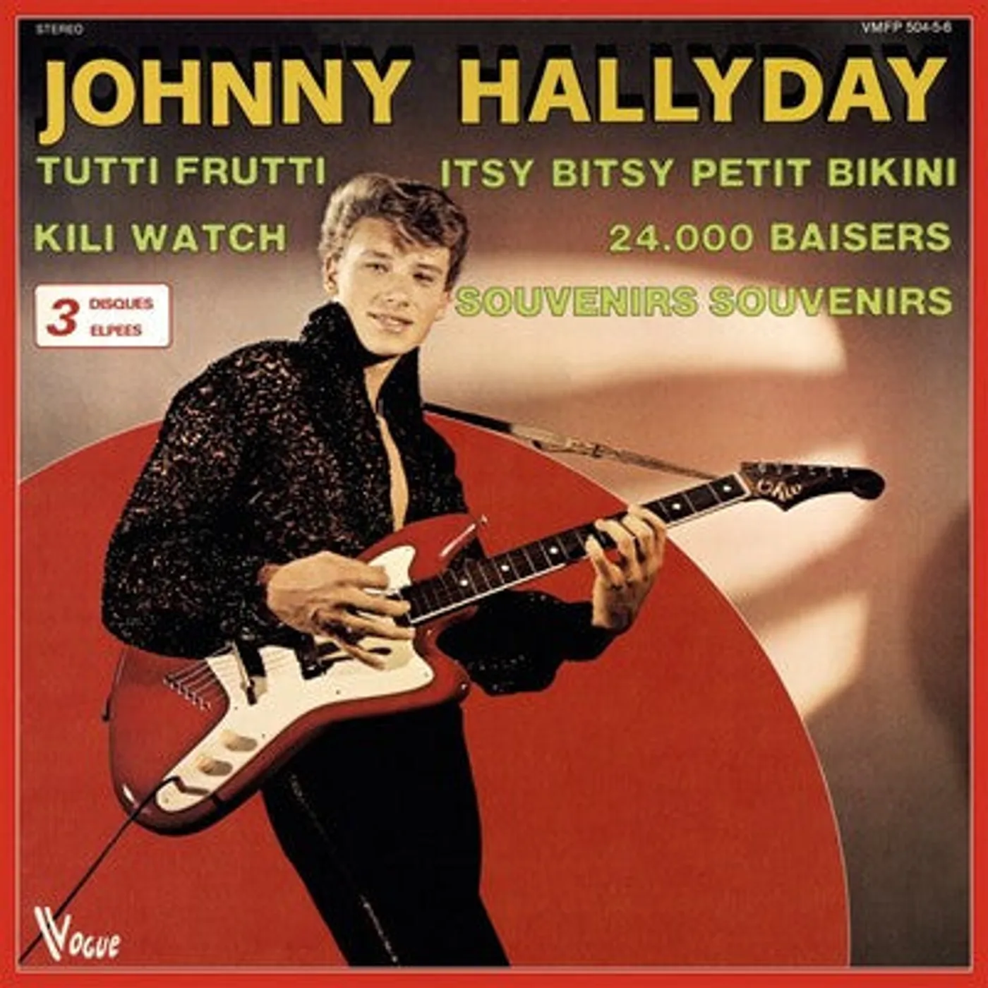 Johnny Hallyday LP - Coffret Vogue - Made in Belgium (RSD 2023) (Vinyl)
