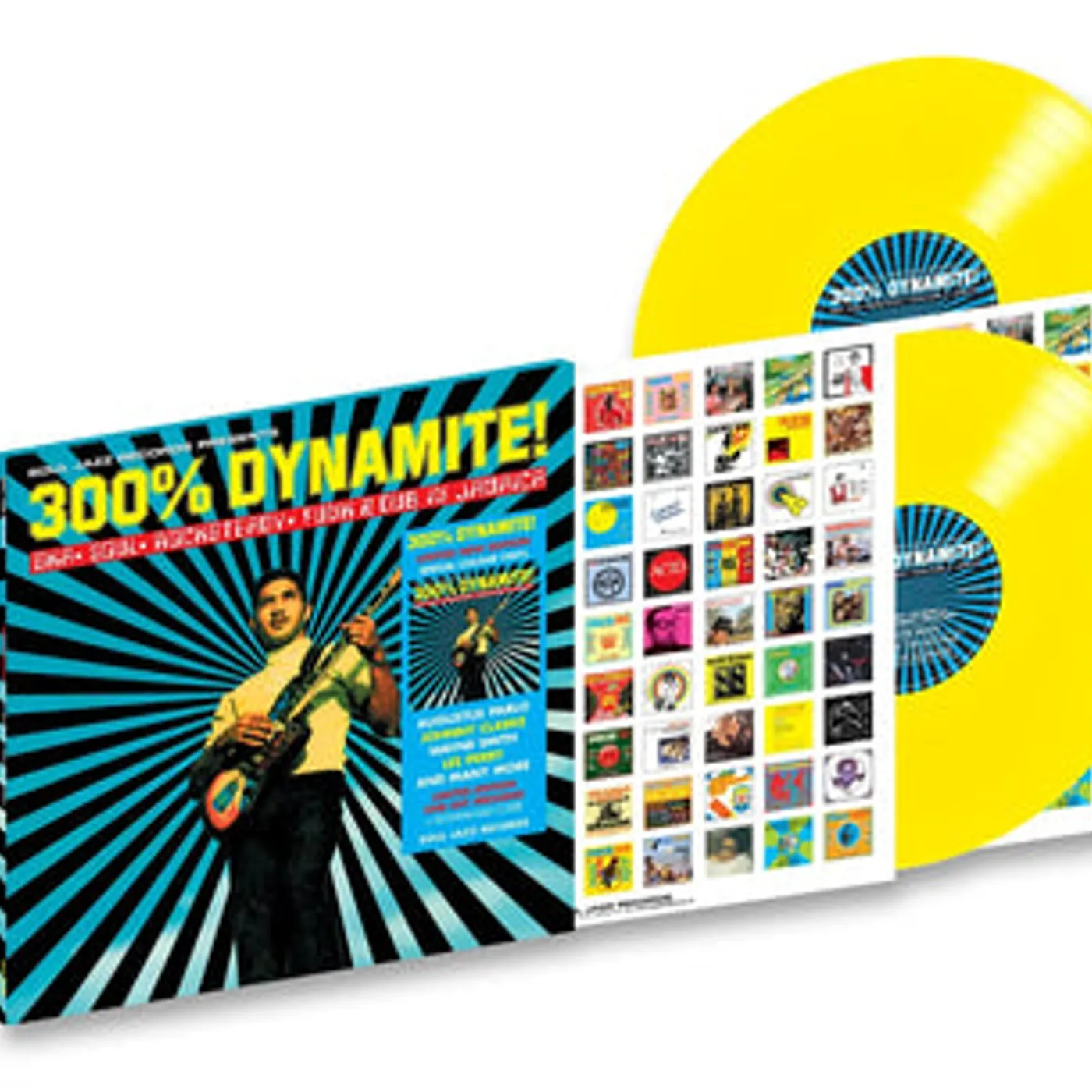 Various Artists LP - 300% Dynamite! (RSD 2024): Ska, Soul, Rocksteady, Funk and Dub in Jamaica (Vinyl)