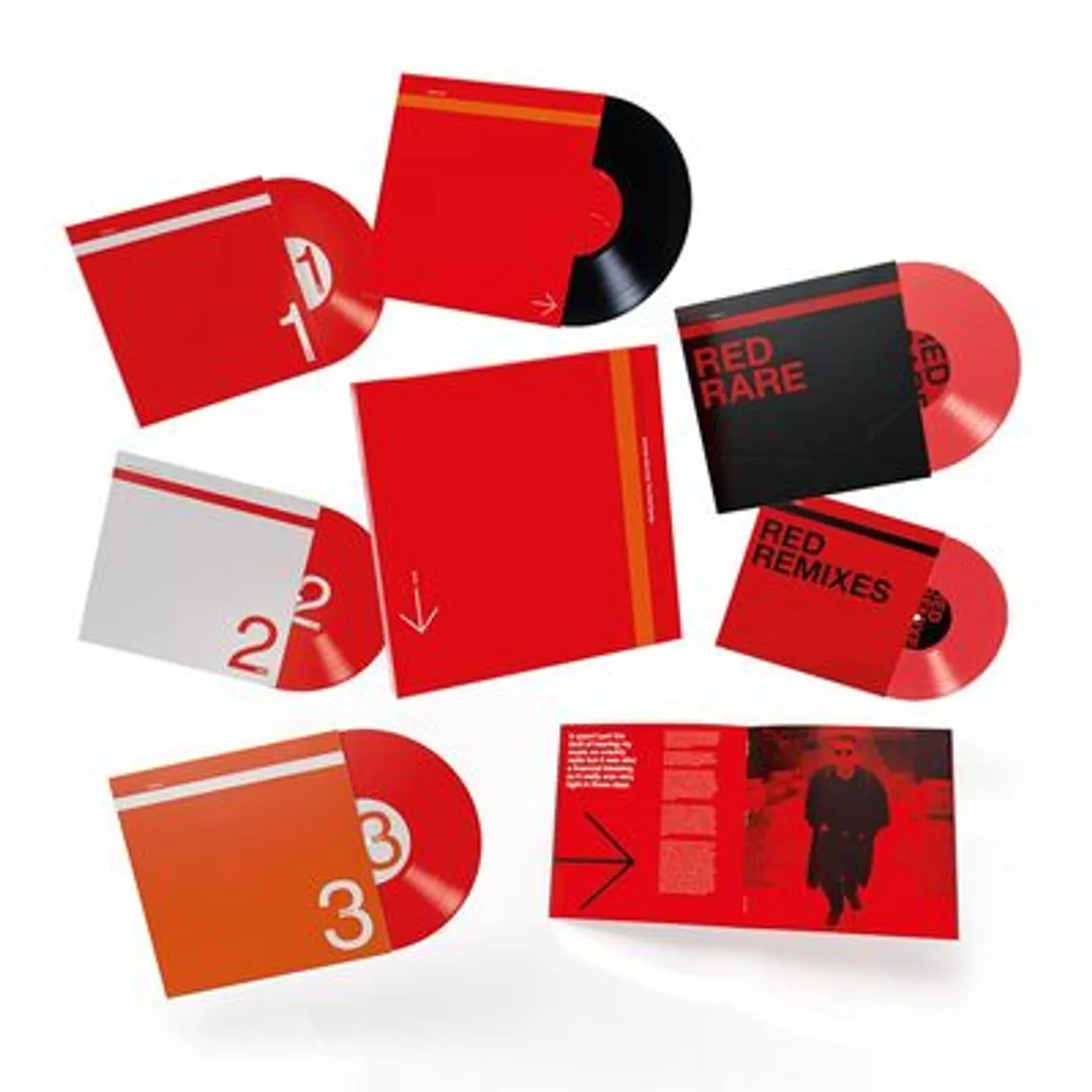 Dave Clarke LP - Archive One/Red Series (Vinyl)