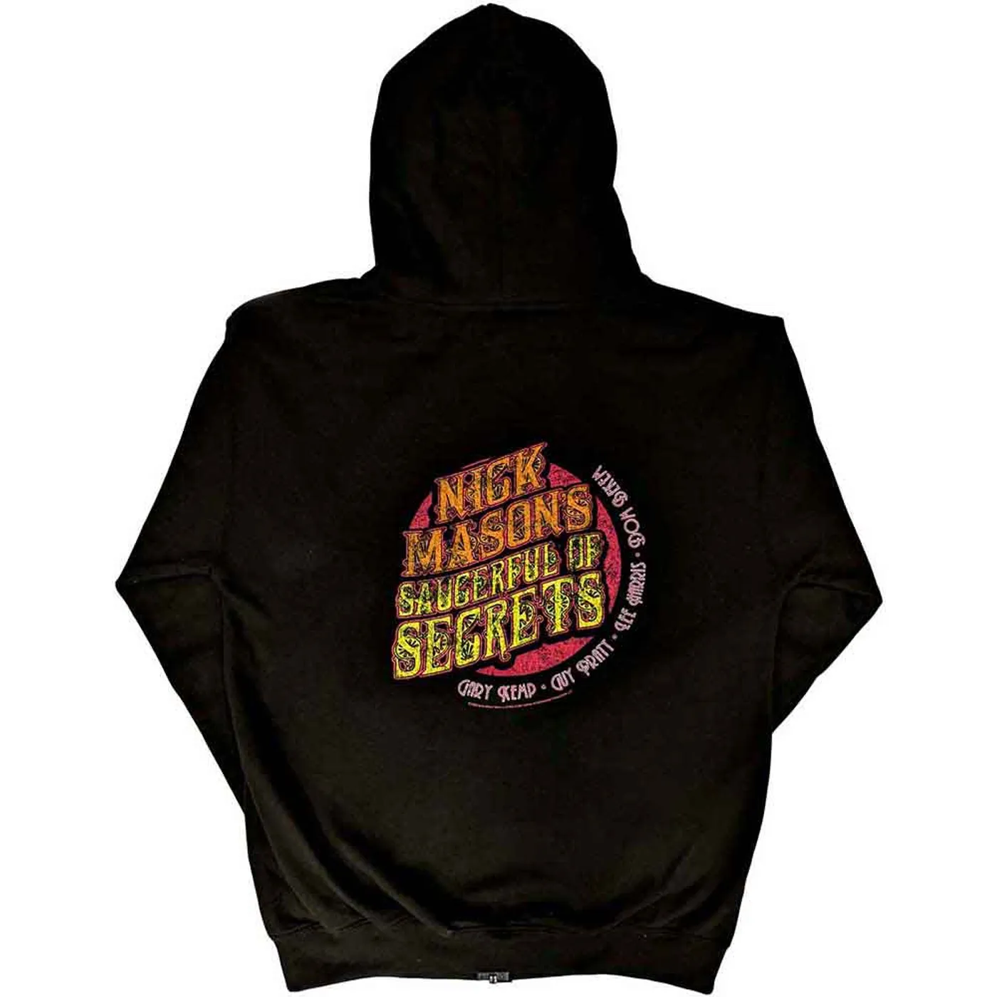 Nick Mason's Saucerful of Secrets Zip Hoodie - Logo