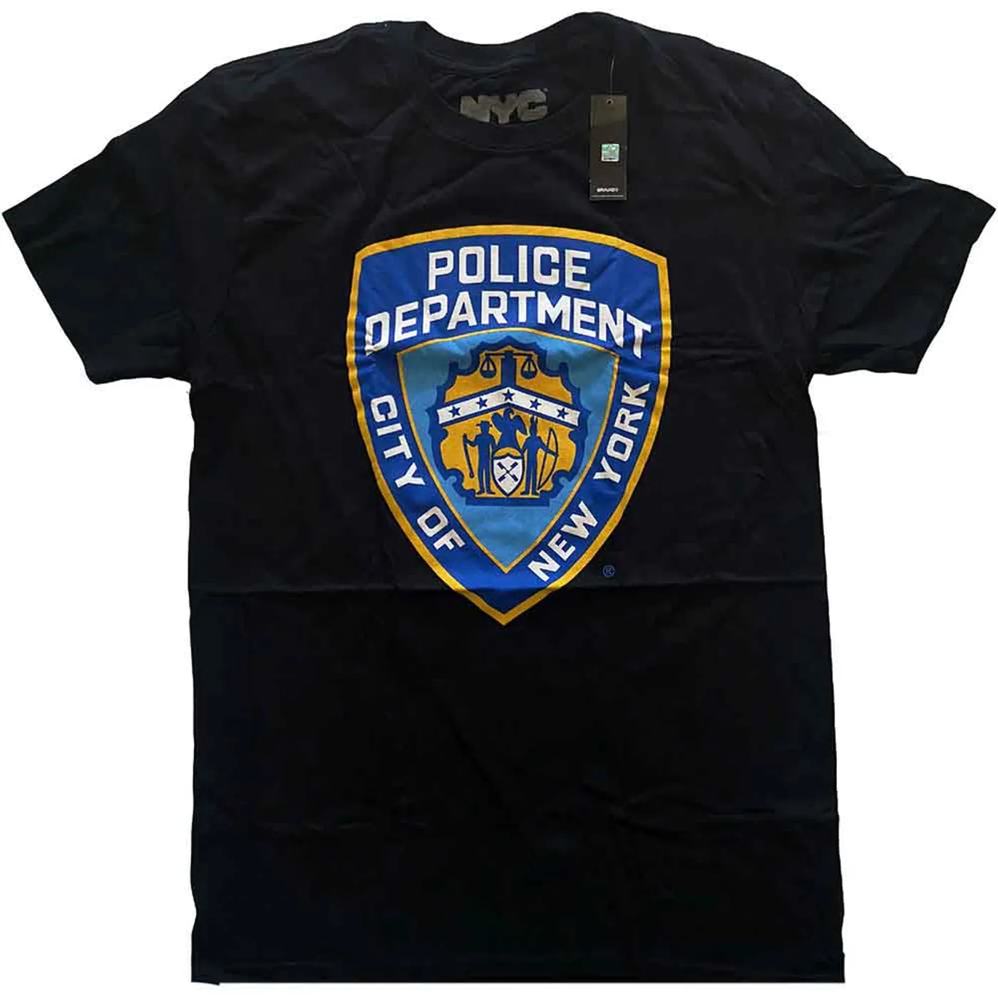 NYC T Shirt - Police Dept Badge